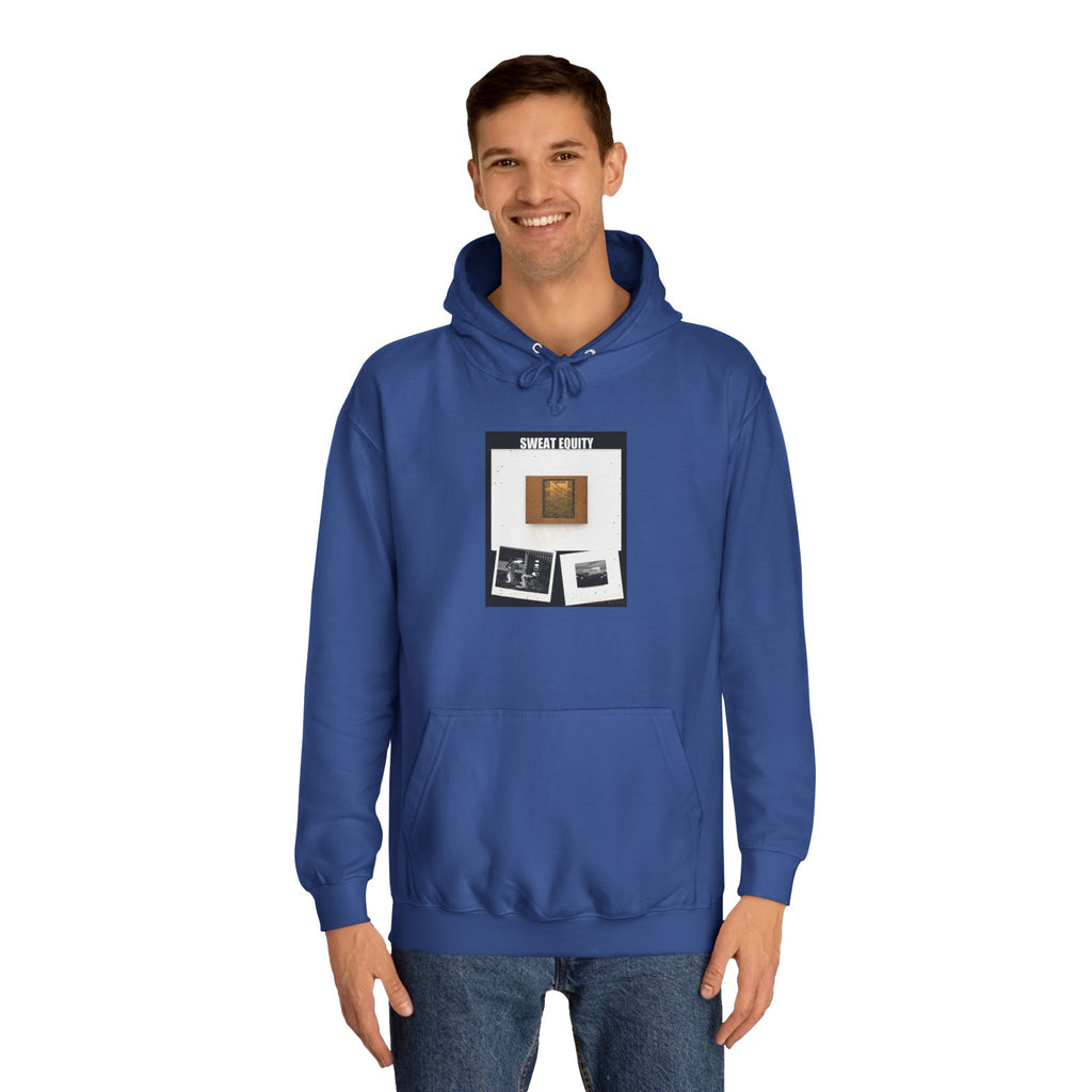 Sweat Equity Photo Collage Poster Pullover Hoodie