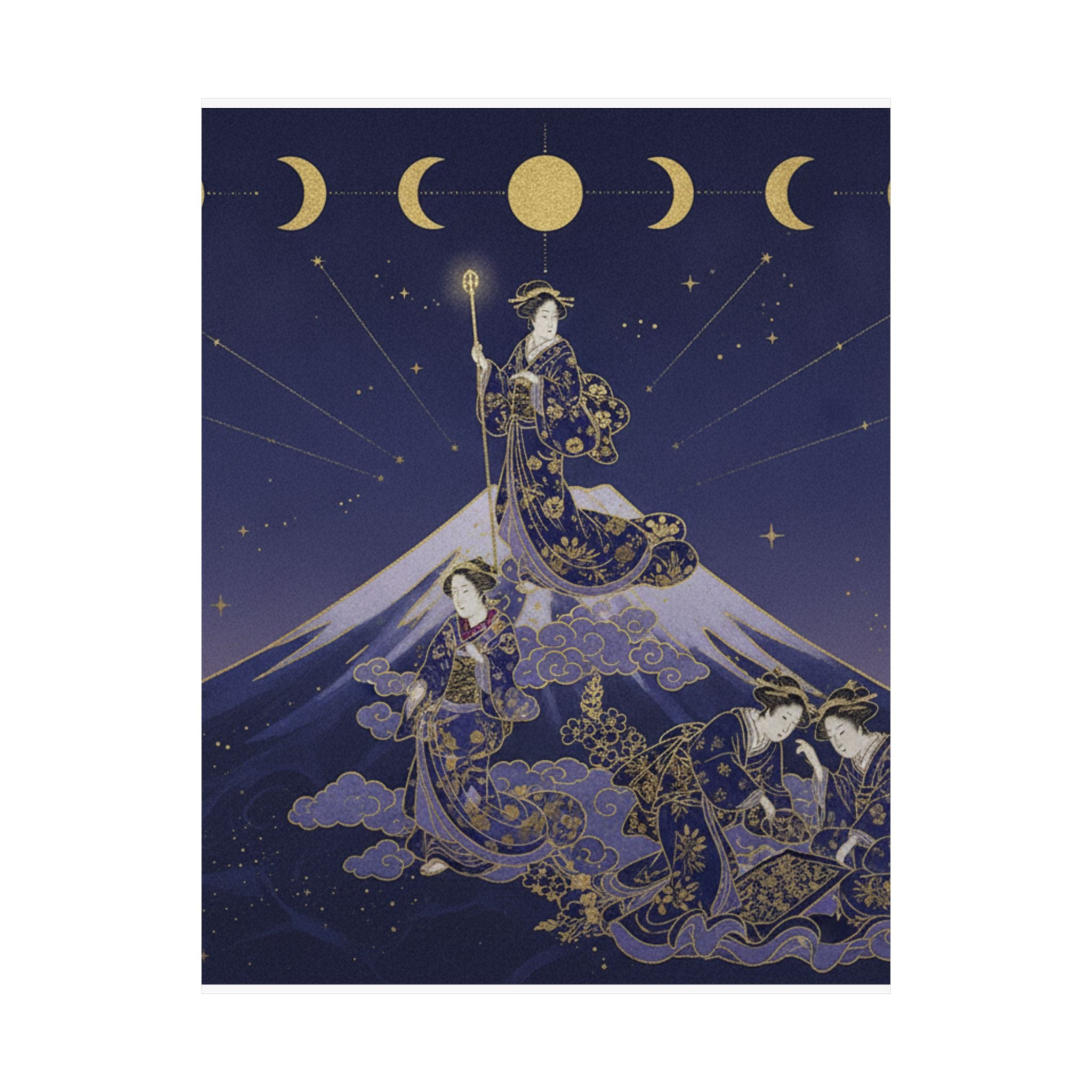 Celestial — Actors [Out Of Costume] Like Mount Fuji [Without Snow] In Summer (Yakusha Natsu  — Matte Poster