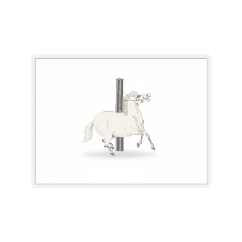 Ecommerce Main — Horse — Kiss-Cut Sticker