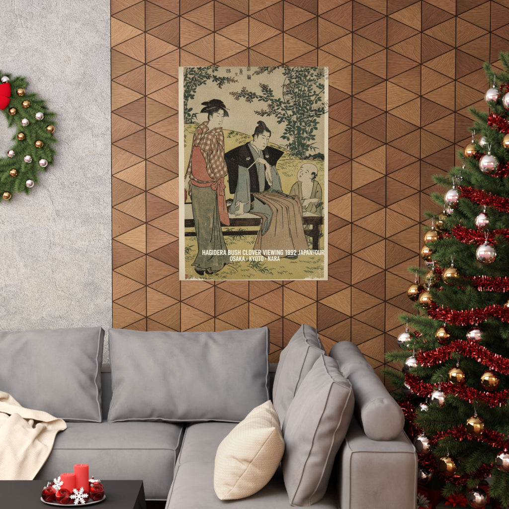 Vintage Bootleg — Viewing The Bush Clover At Hagidera — Matte Poster