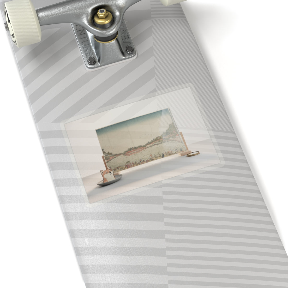 Product Marketing — Perspective Print: Shinobazu Pond — Kiss-Cut Sticker