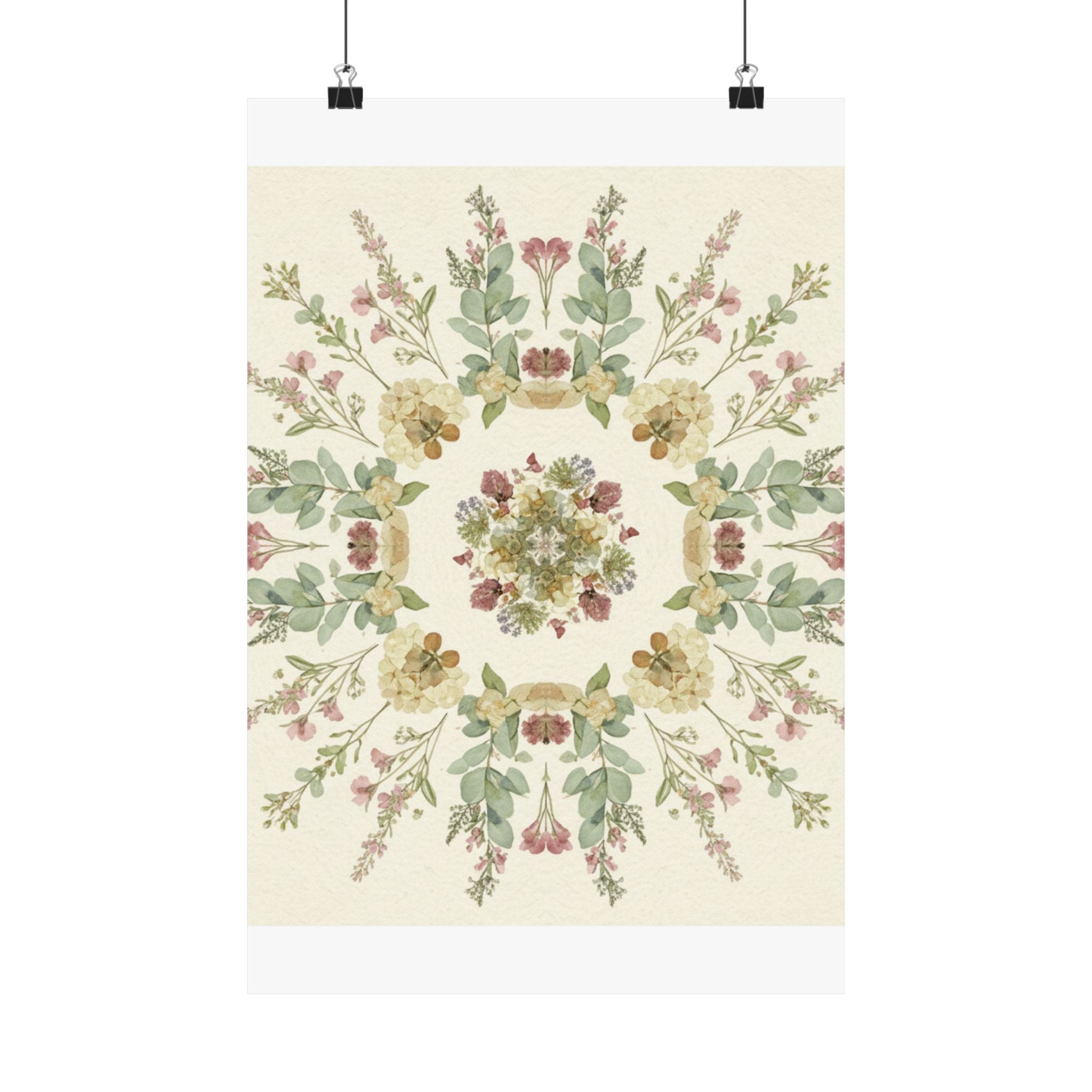 Botanical art print — product view 4