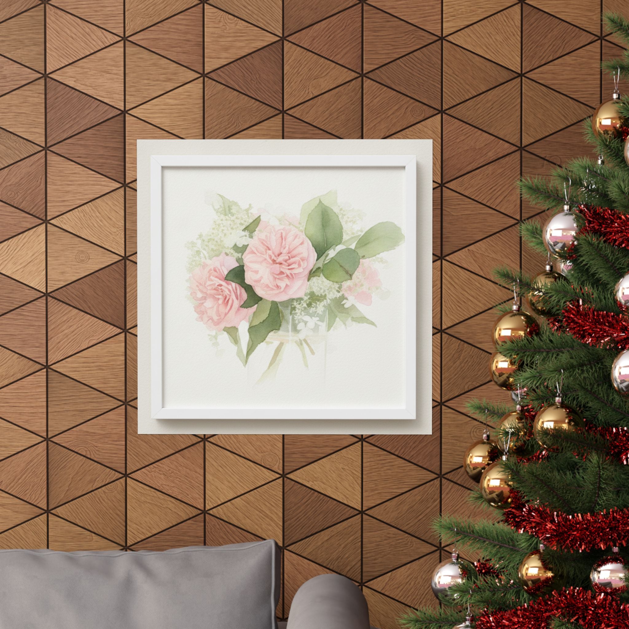 Watercolor — Flower — Matte Poster