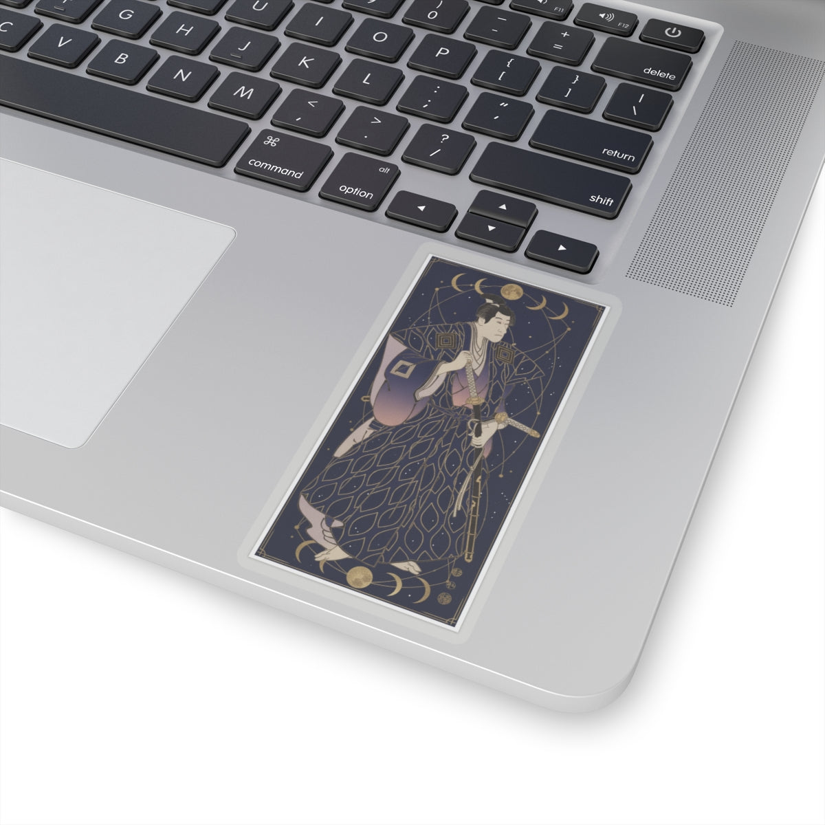 Celestial — Ichikawa Danjuro Vi As Funa Bansaku,Son Of Fuwa Banzayemon — Kiss-Cut Sticker