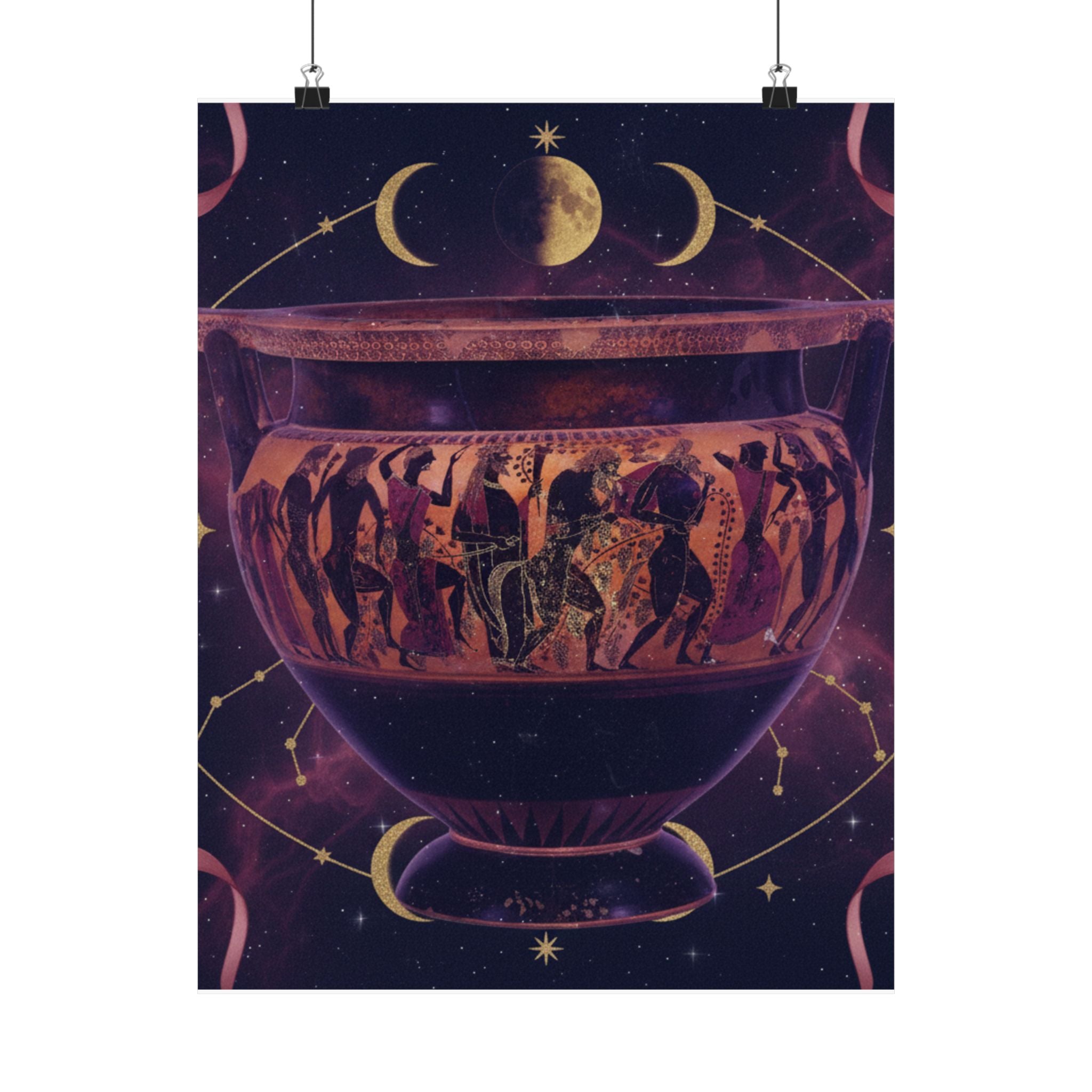 Celestial — Pottery — Matte Poster