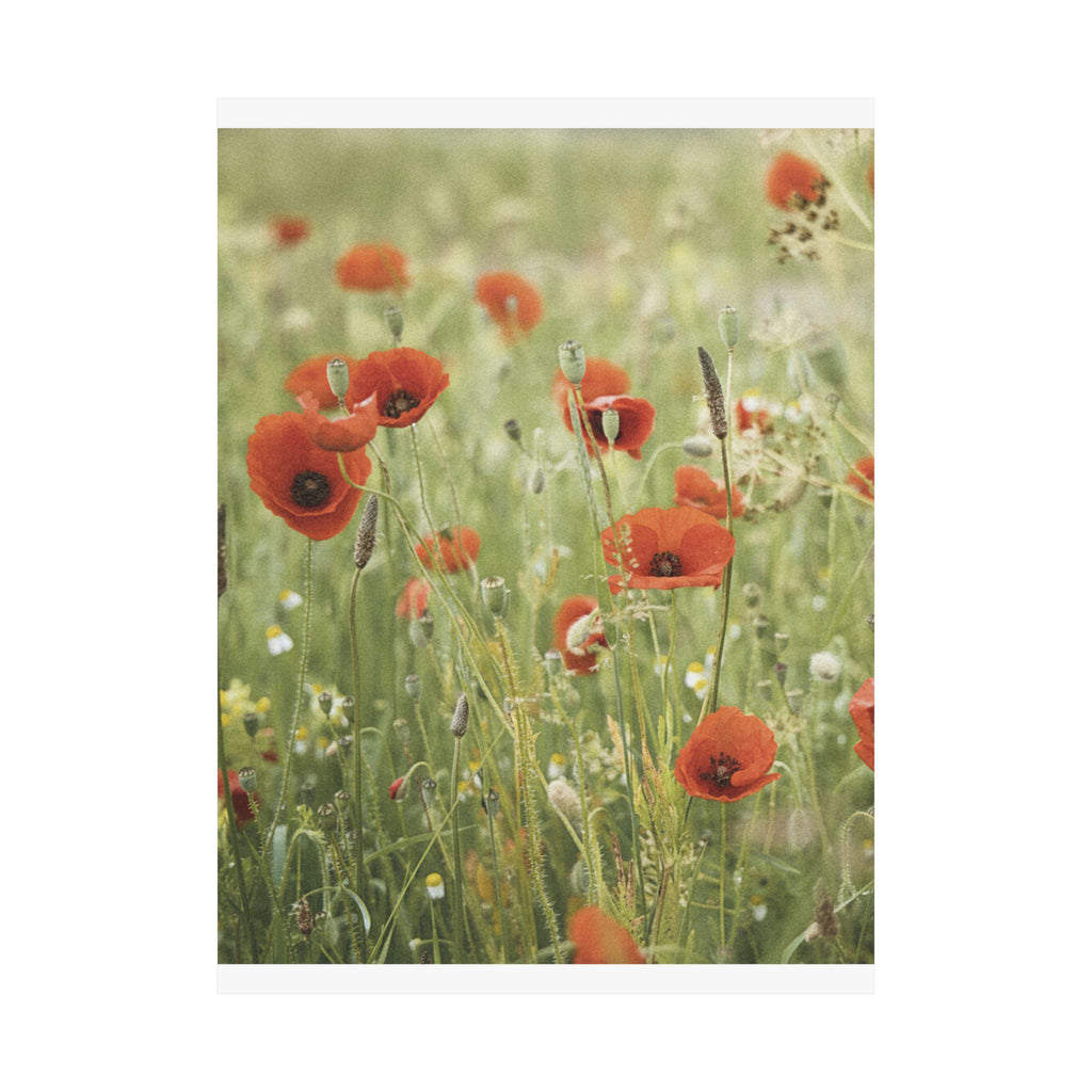 Watercolor — Flower — Matte Poster