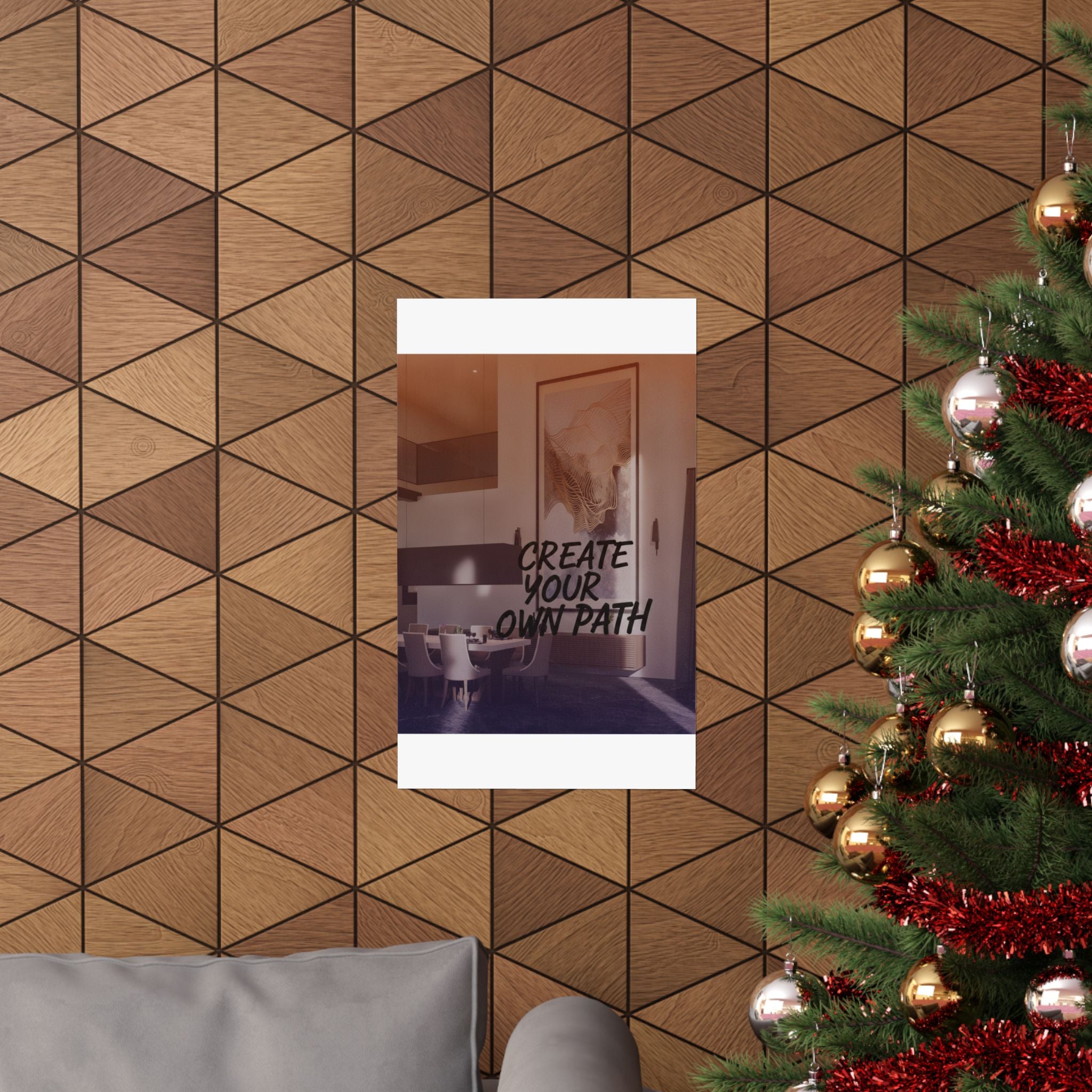 Affirmation — Abstract — Matte Poster