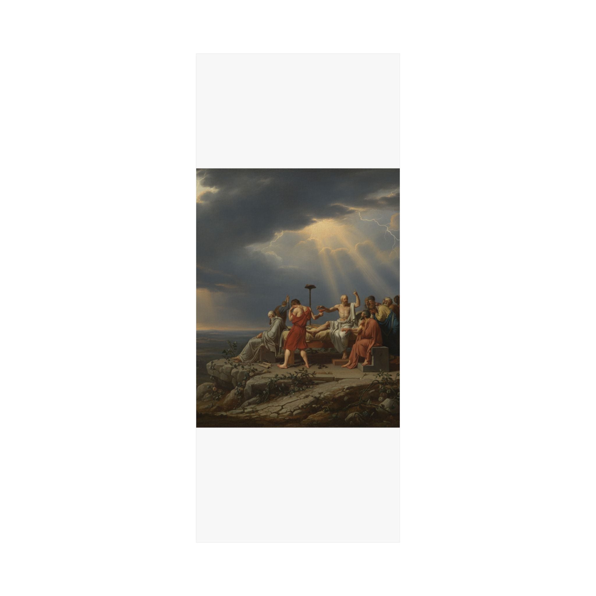 Dramatic Storm — Person — Matte Poster