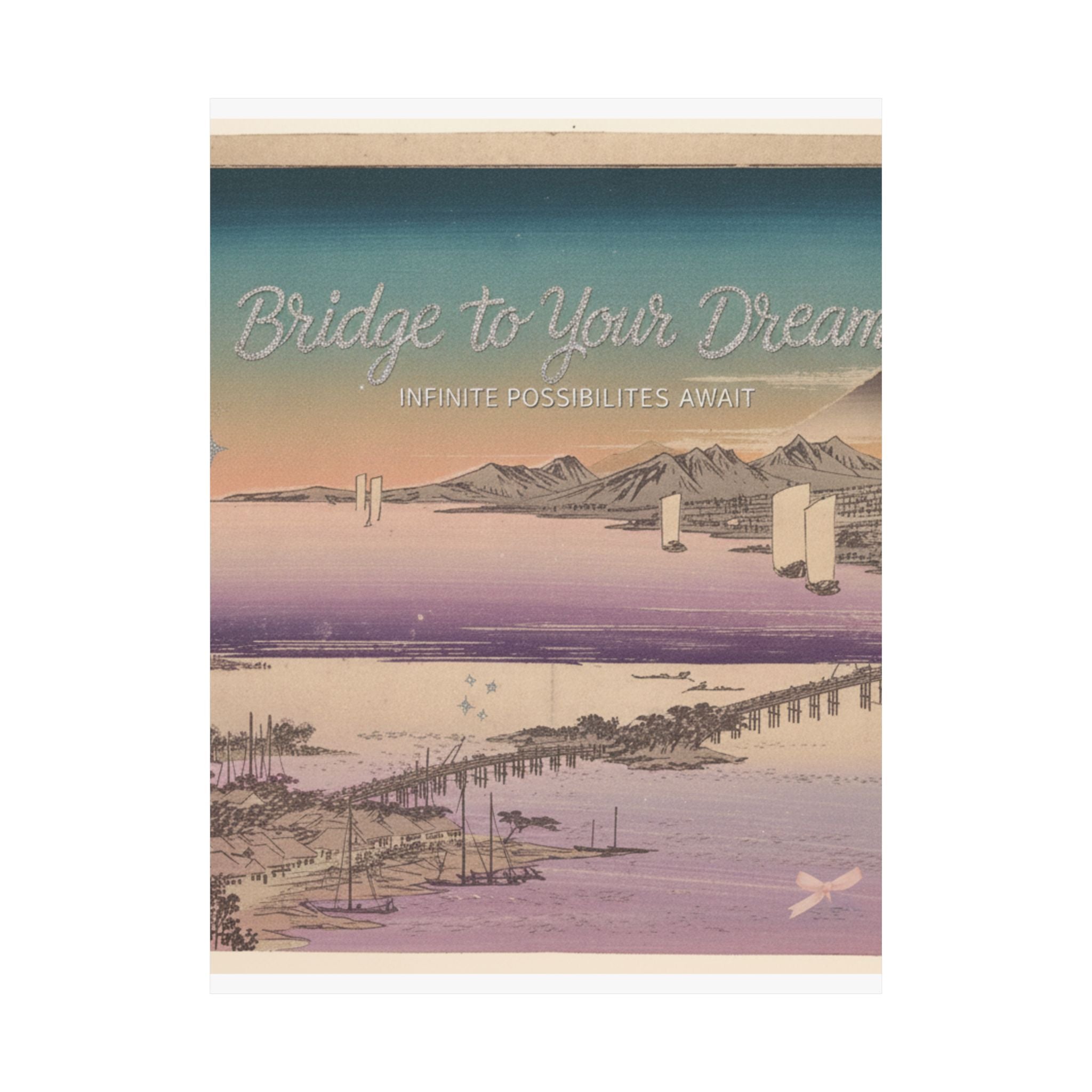 Affirmation — Long Bridge Of Seta — Matte Poster
