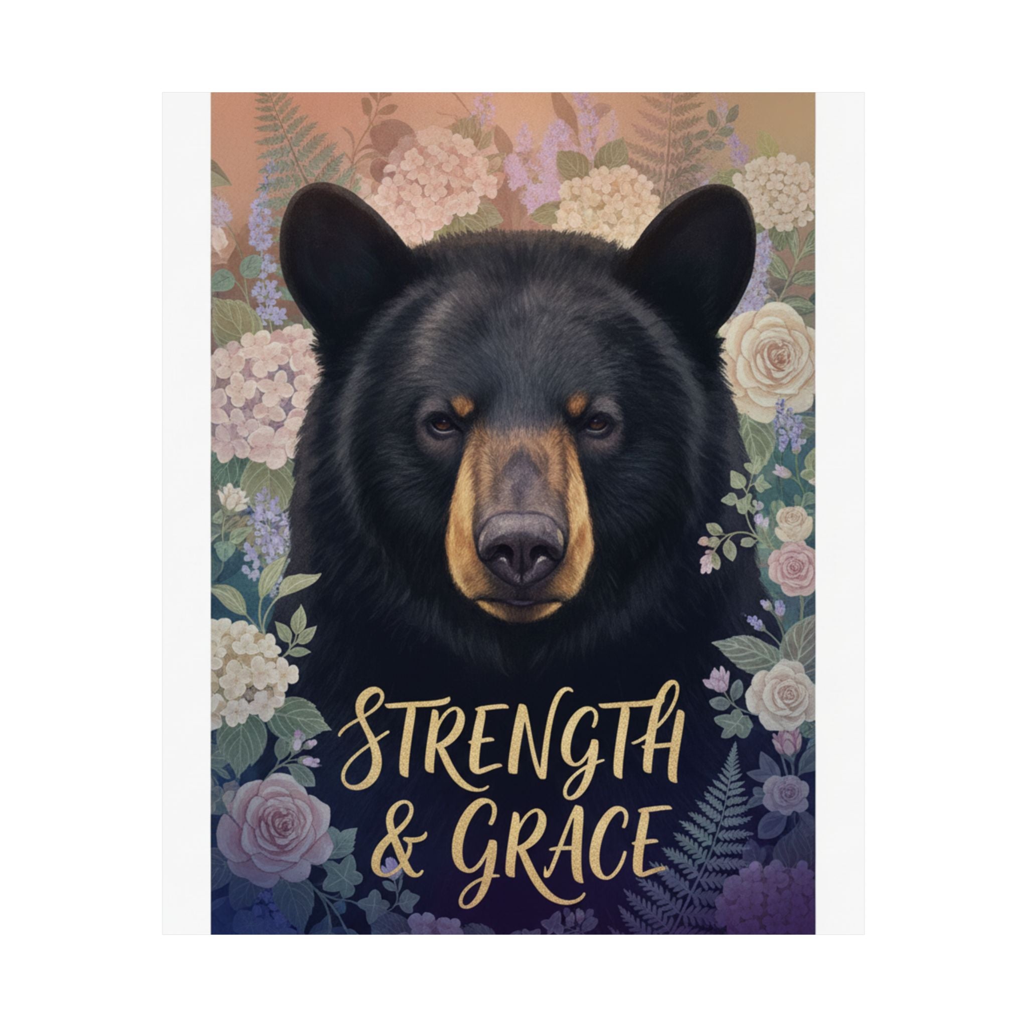 Affirmation — Bear — Matte Poster