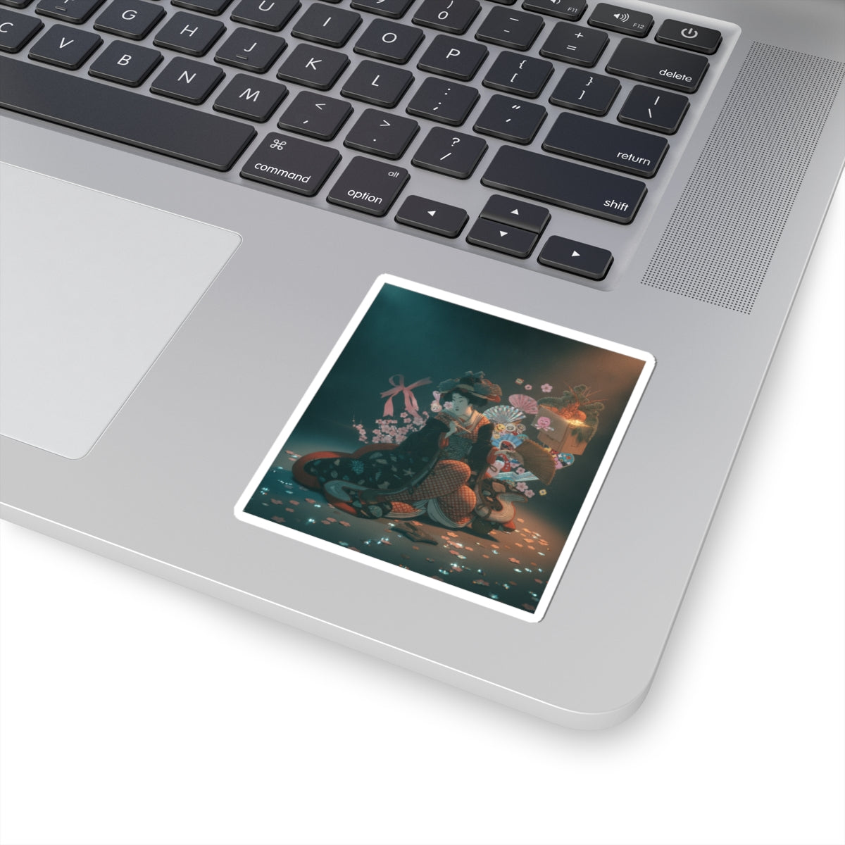 Cinematic — Courtesan And New Year Decoration — Kiss-Cut Sticker