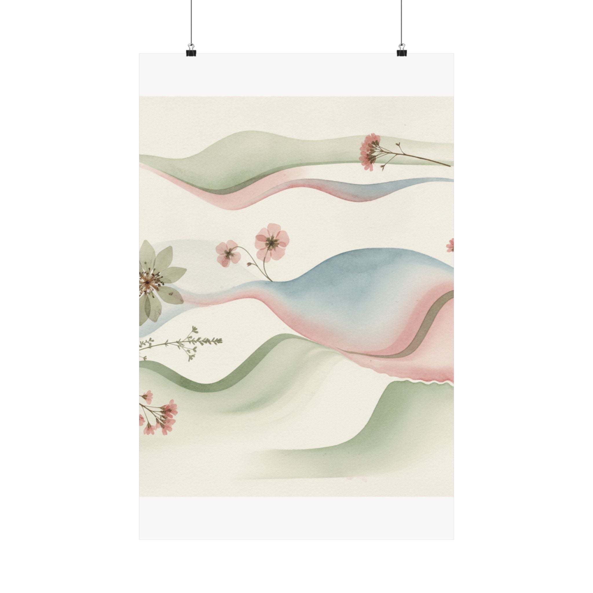 Botanical — Abstract — Matte Poster