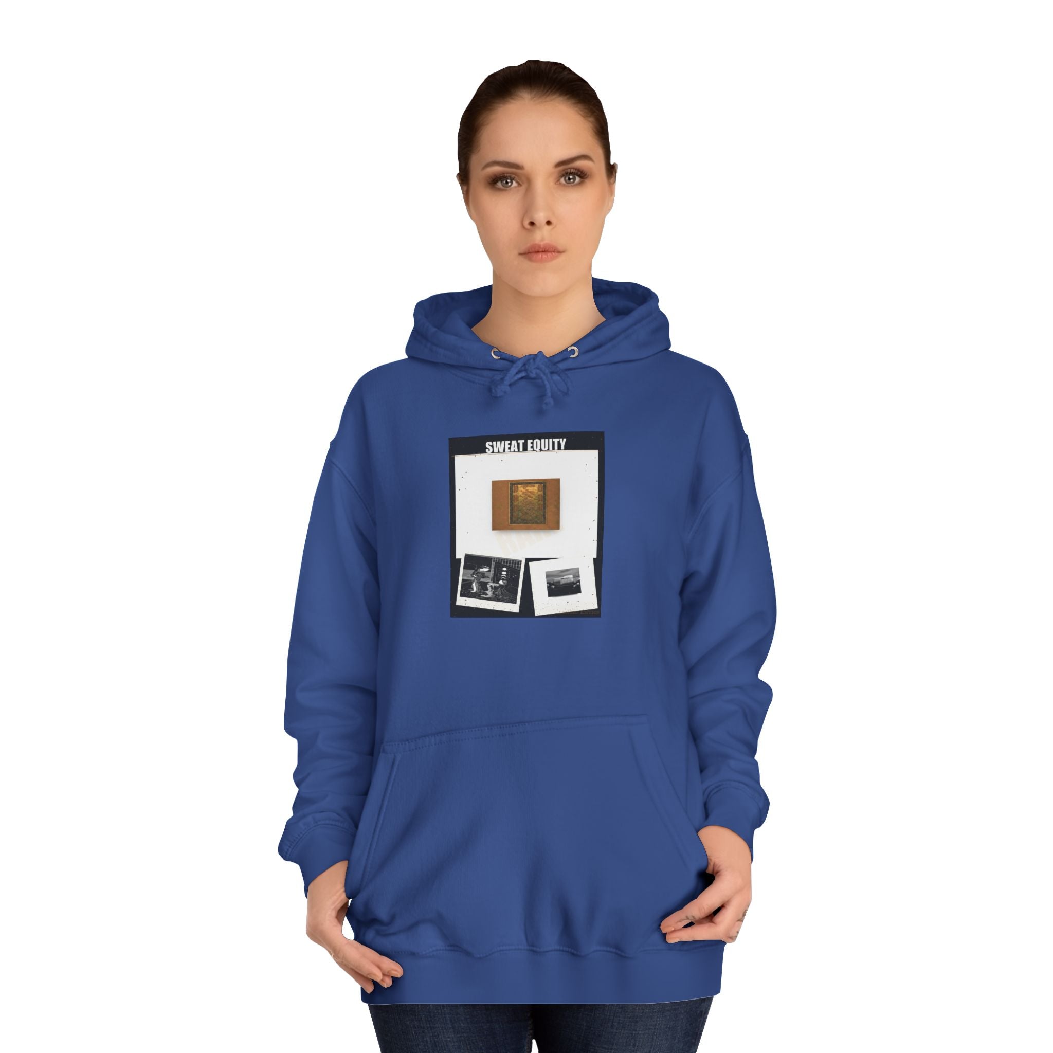 Sweat Equity Photo Collage Poster Pullover Hoodie