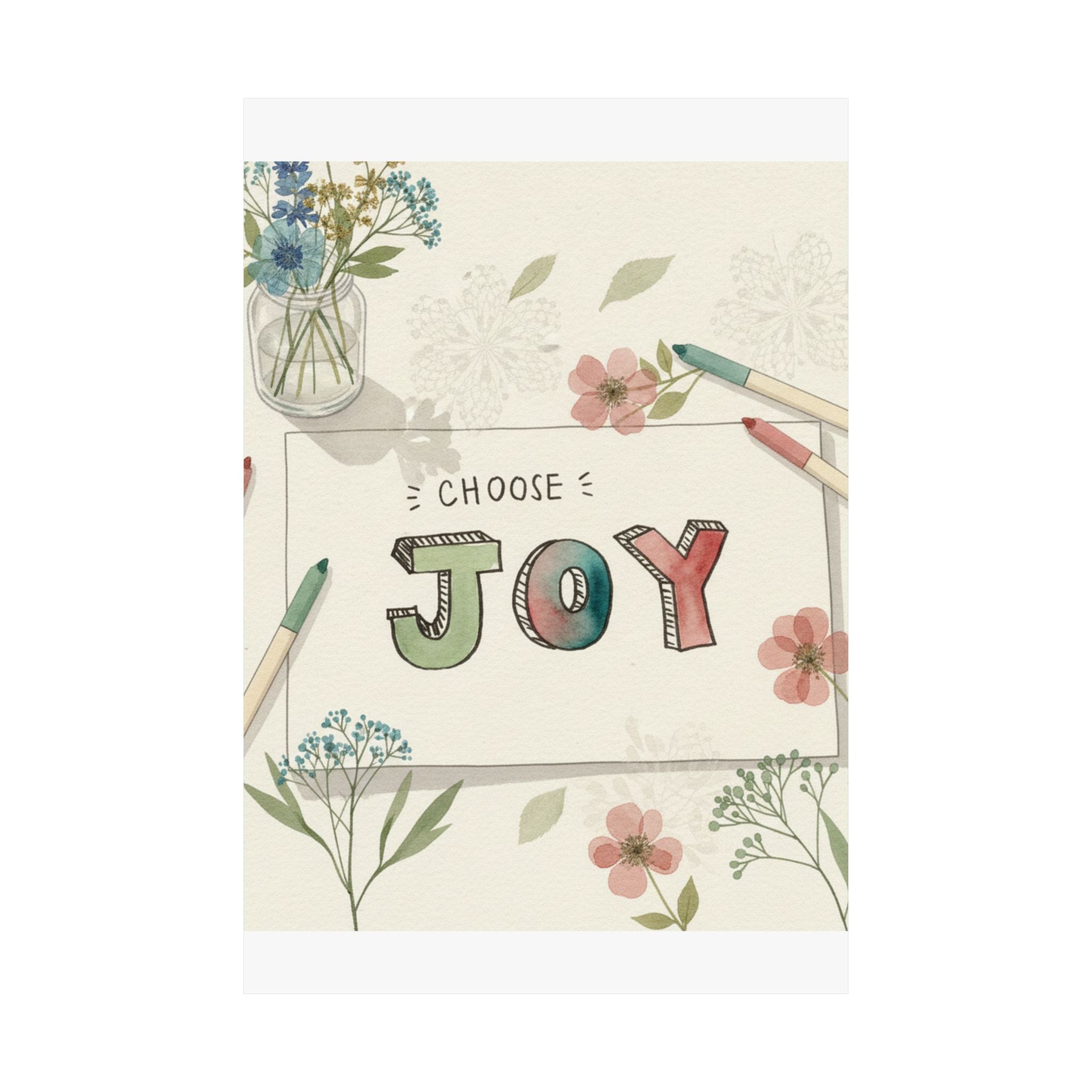 Botanical — Abstract — Matte Poster
