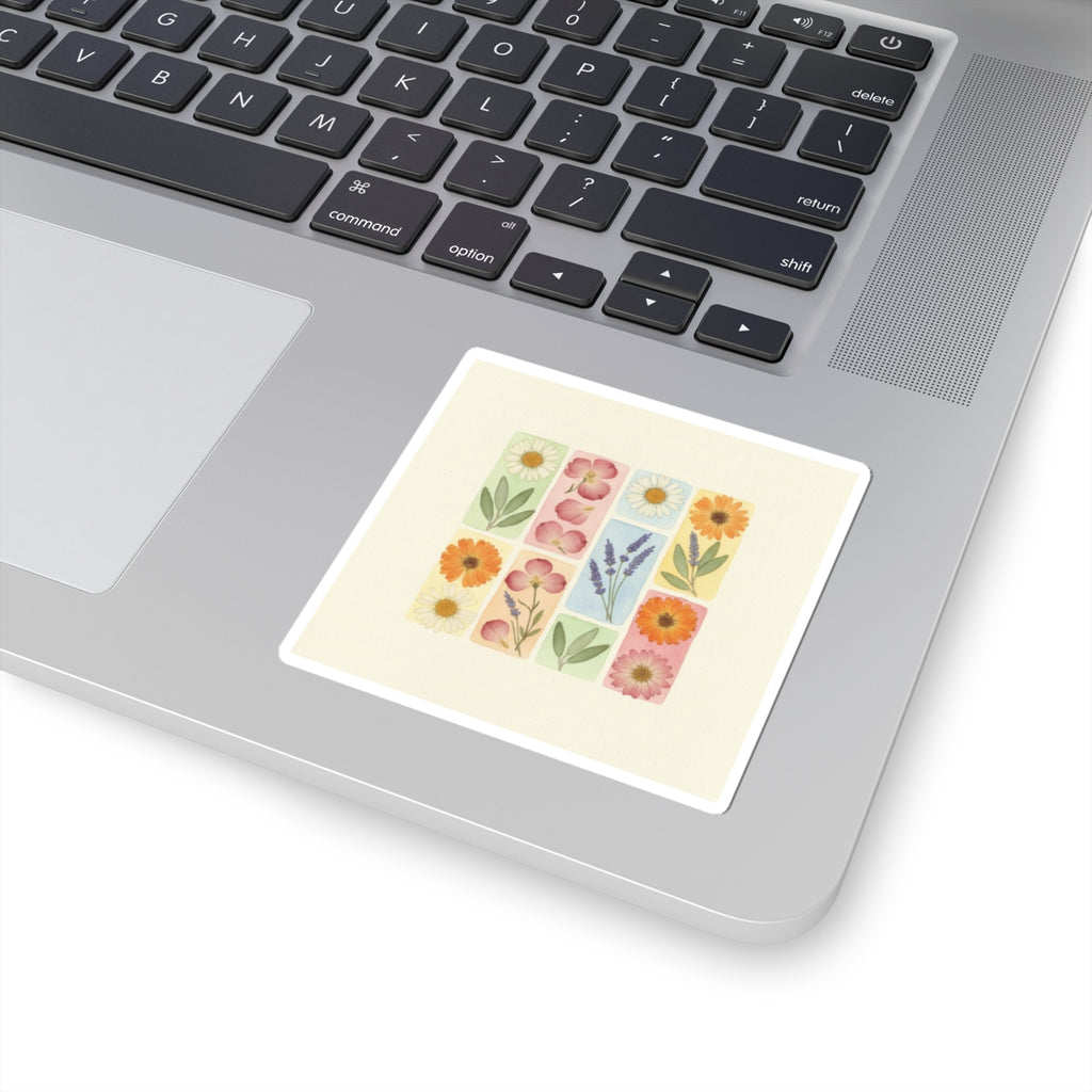 Botanical — Abstract — Kiss-Cut Sticker