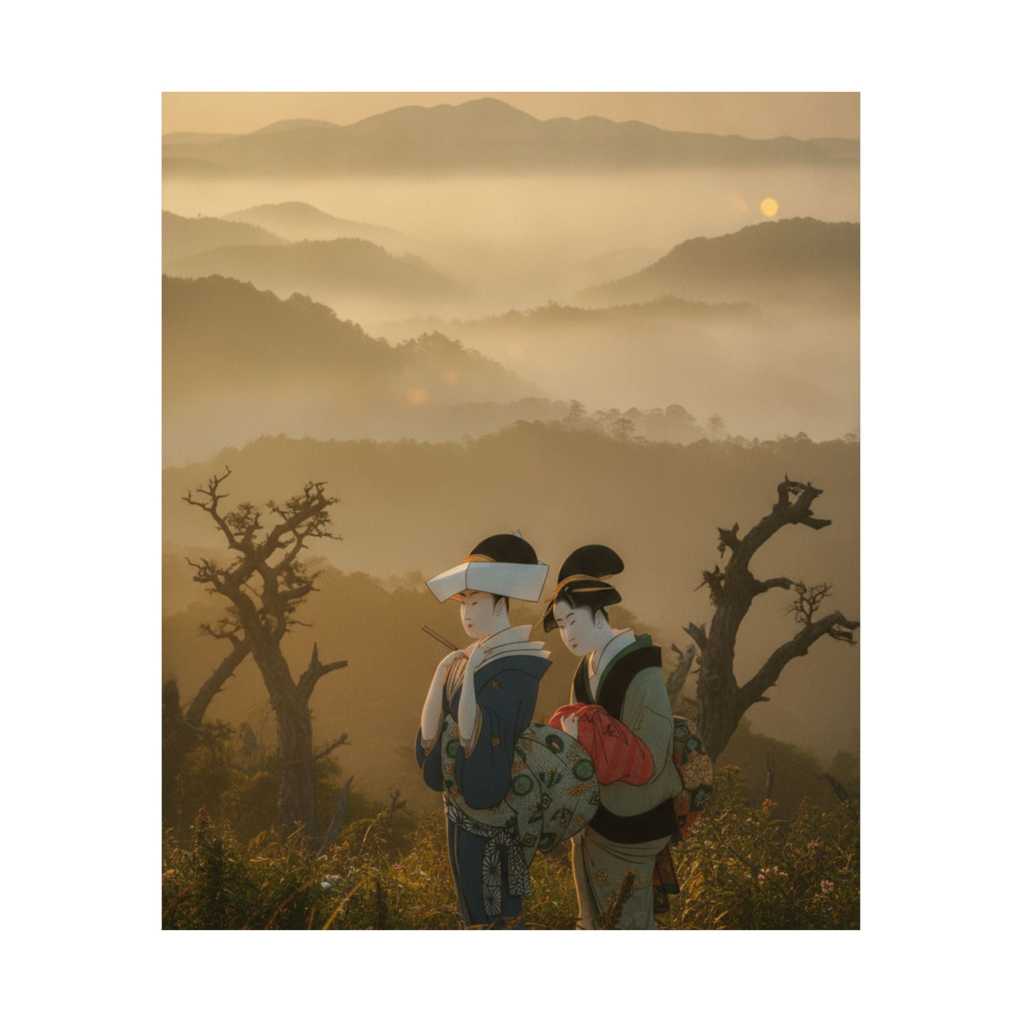 Scenic Nature — Seru No Koku — Matte Poster