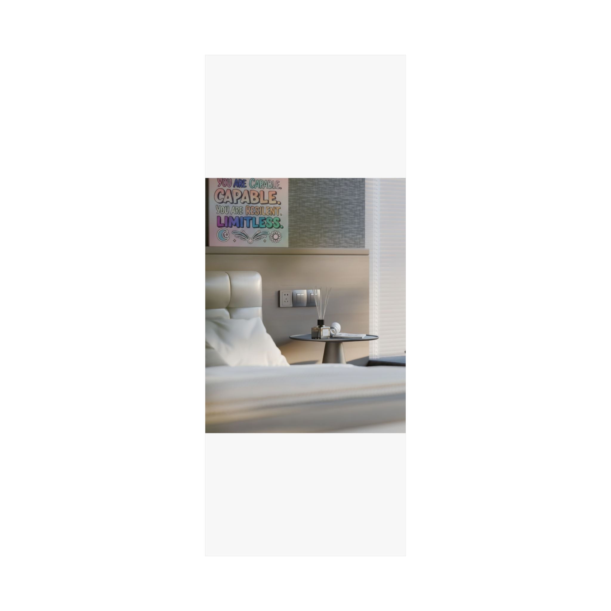 Affirmation — Bedroom — Matte Poster