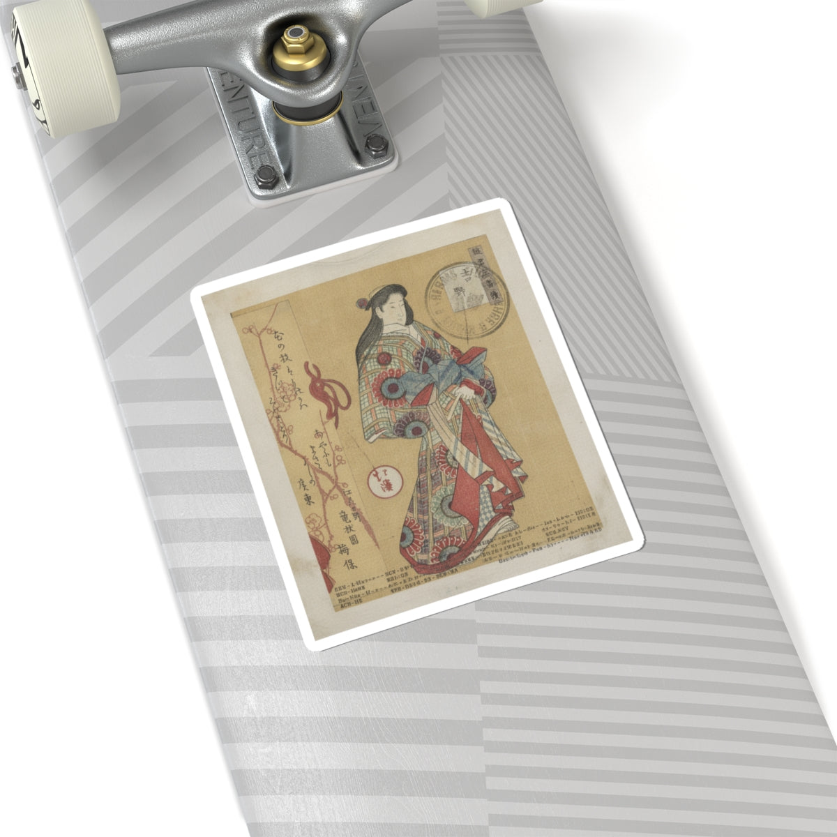 Vintage Bootleg — Figure Of A Woman — Kiss-Cut Sticker