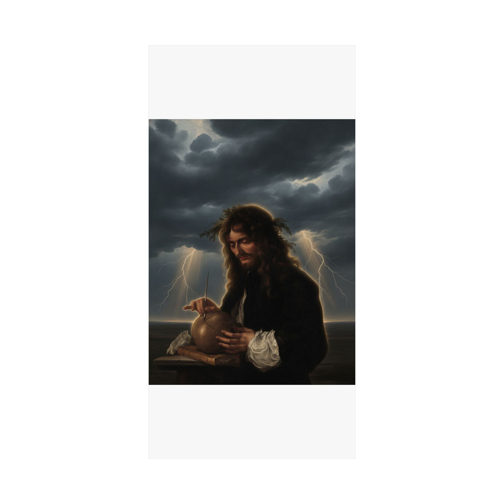 Dramatic Storm — Person — Matte Poster