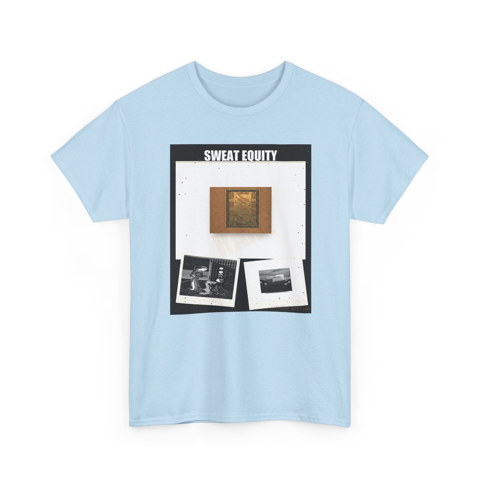 Sweat Equity Photo Collage Poster Graphic Tee