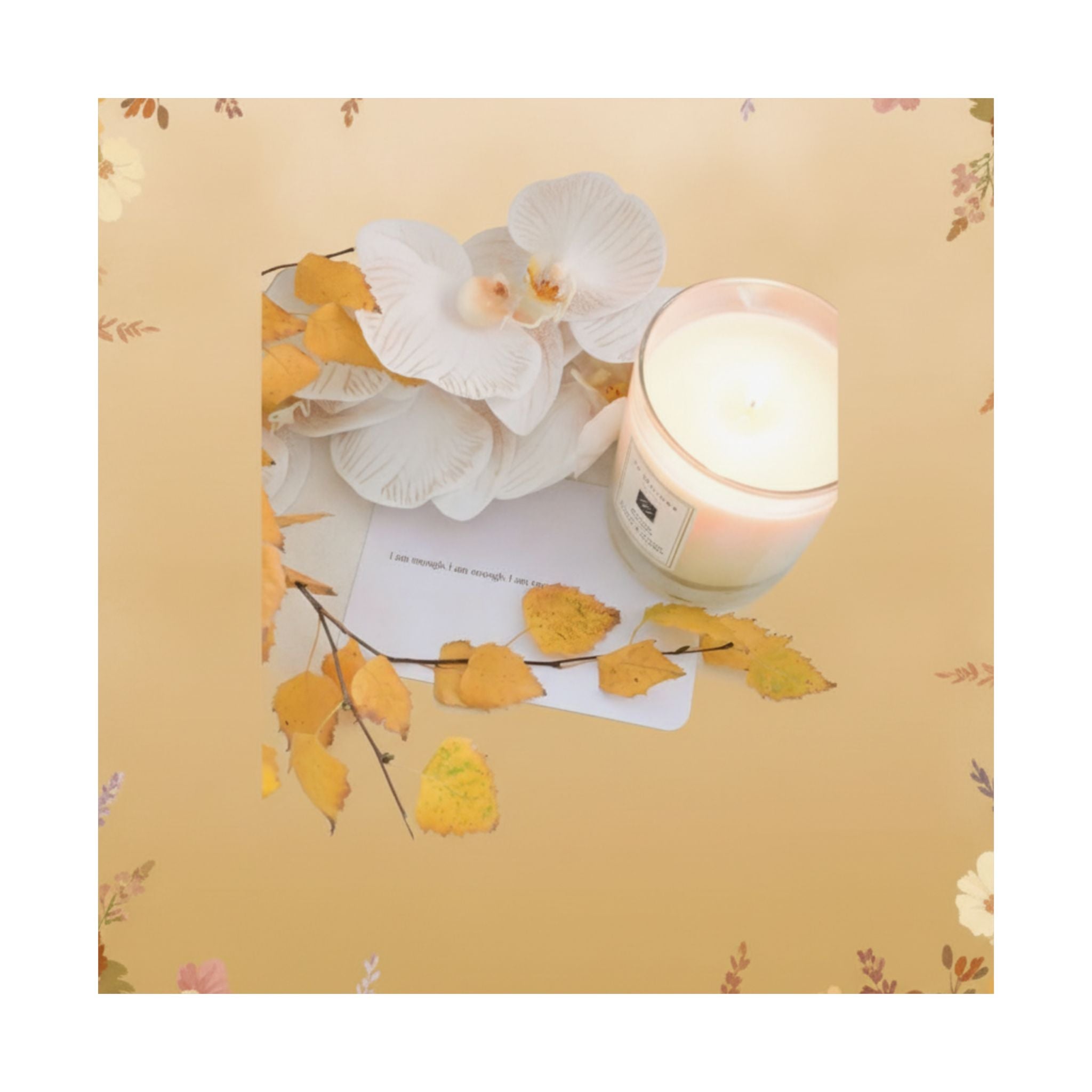 Affirmation — Candle — Matte Poster