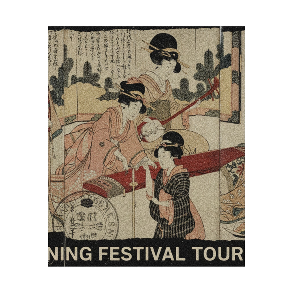 Vintage Bootleg — A Merry Evening Party — Matte Poster