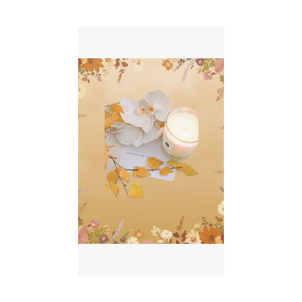 Affirmation — Candle — Matte Poster