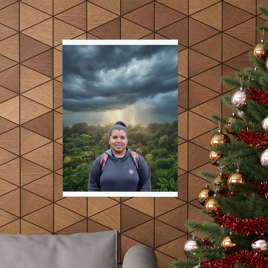 Dramatic Storm — Person — Matte Poster — Poster 2