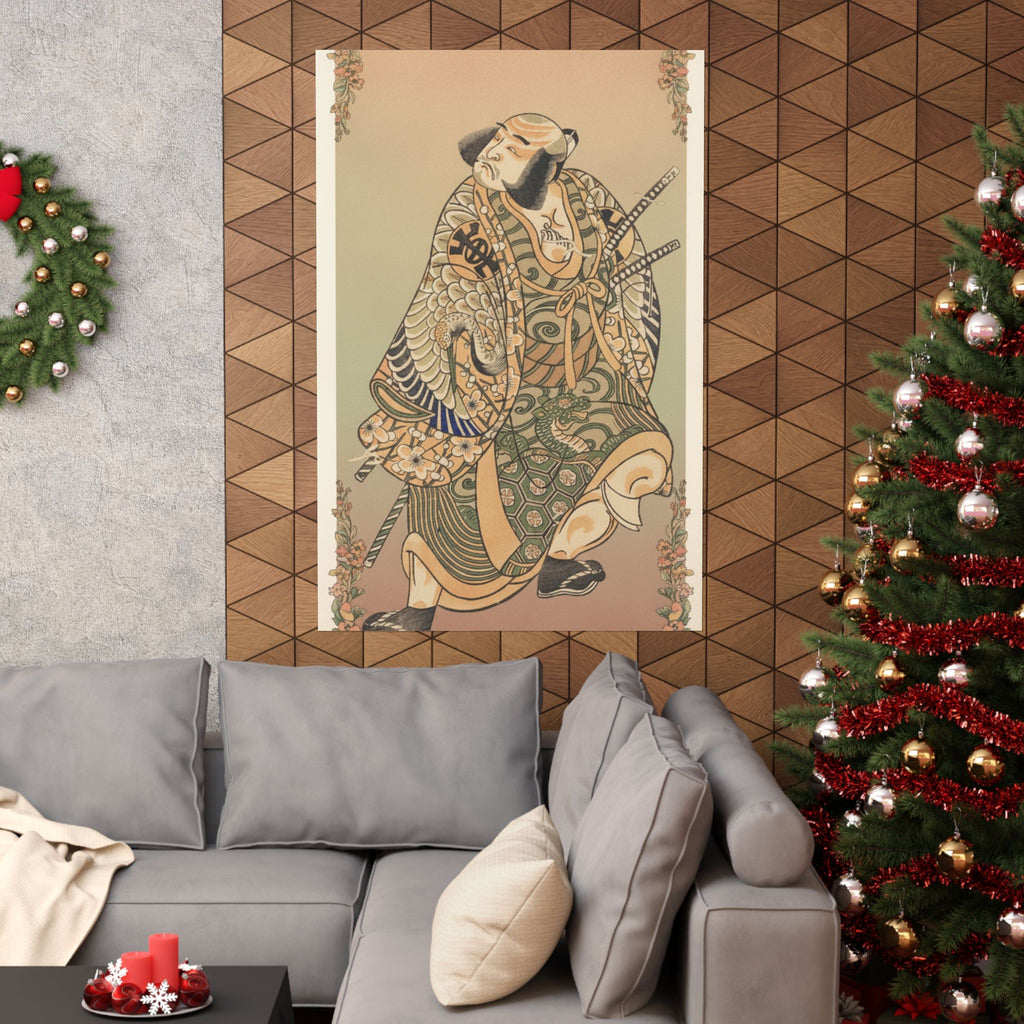 Affirmation — The Actor Nakamura Nakazo As A Warrior — Matte Poster