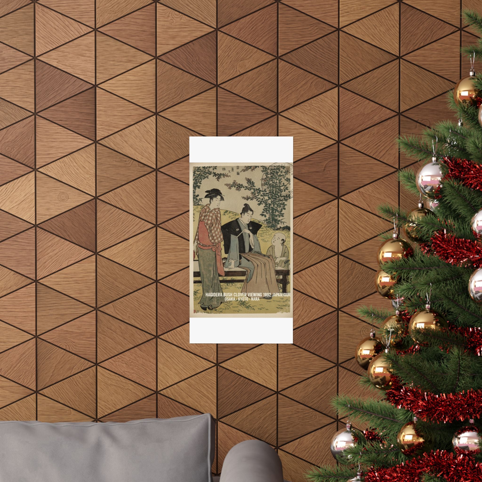 Vintage Bootleg — Viewing The Bush Clover At Hagidera — Matte Poster
