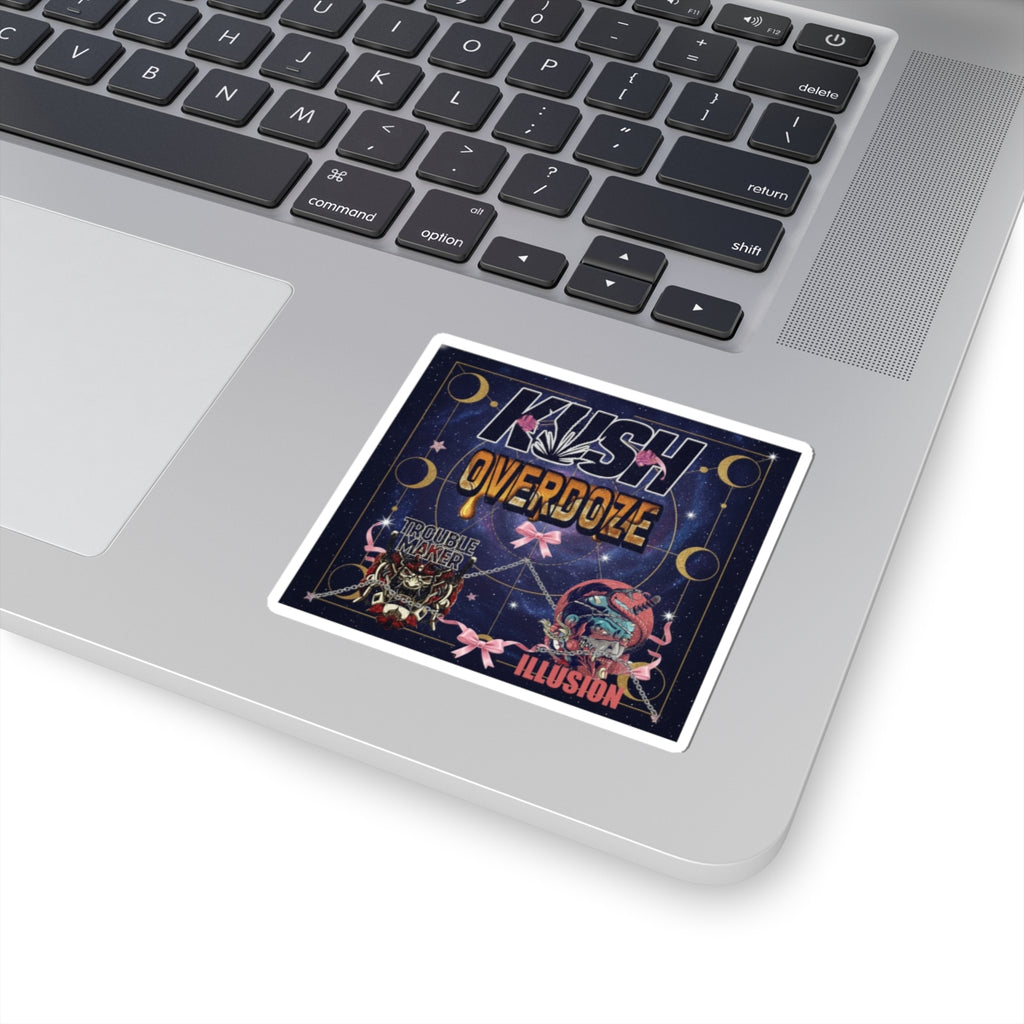 Celestial — Abstract — Kiss-Cut Sticker