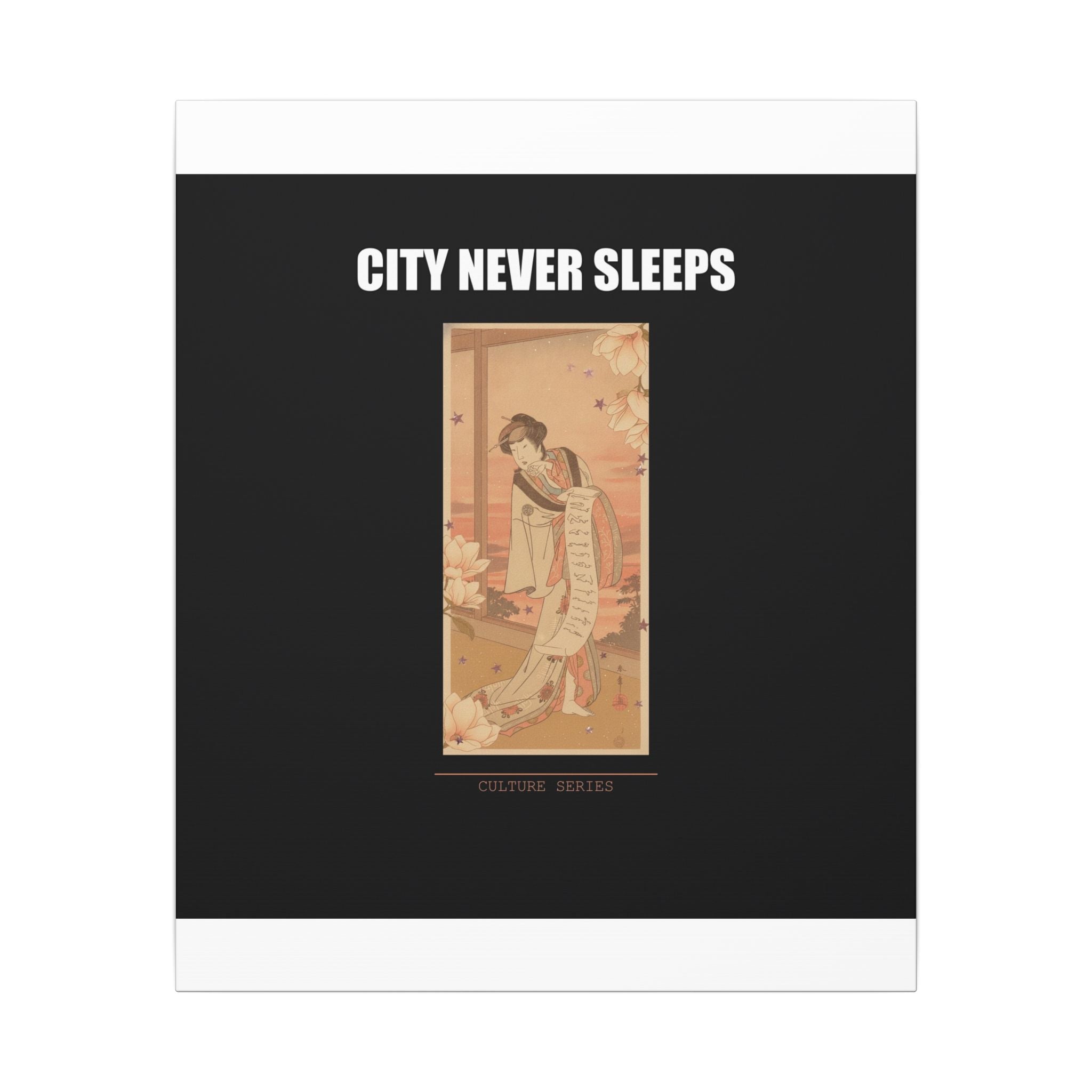 STREET CERTIFIED | The Second Yamashito Kinsaku As A Courtesan Standing In A Room — Matte Canvas