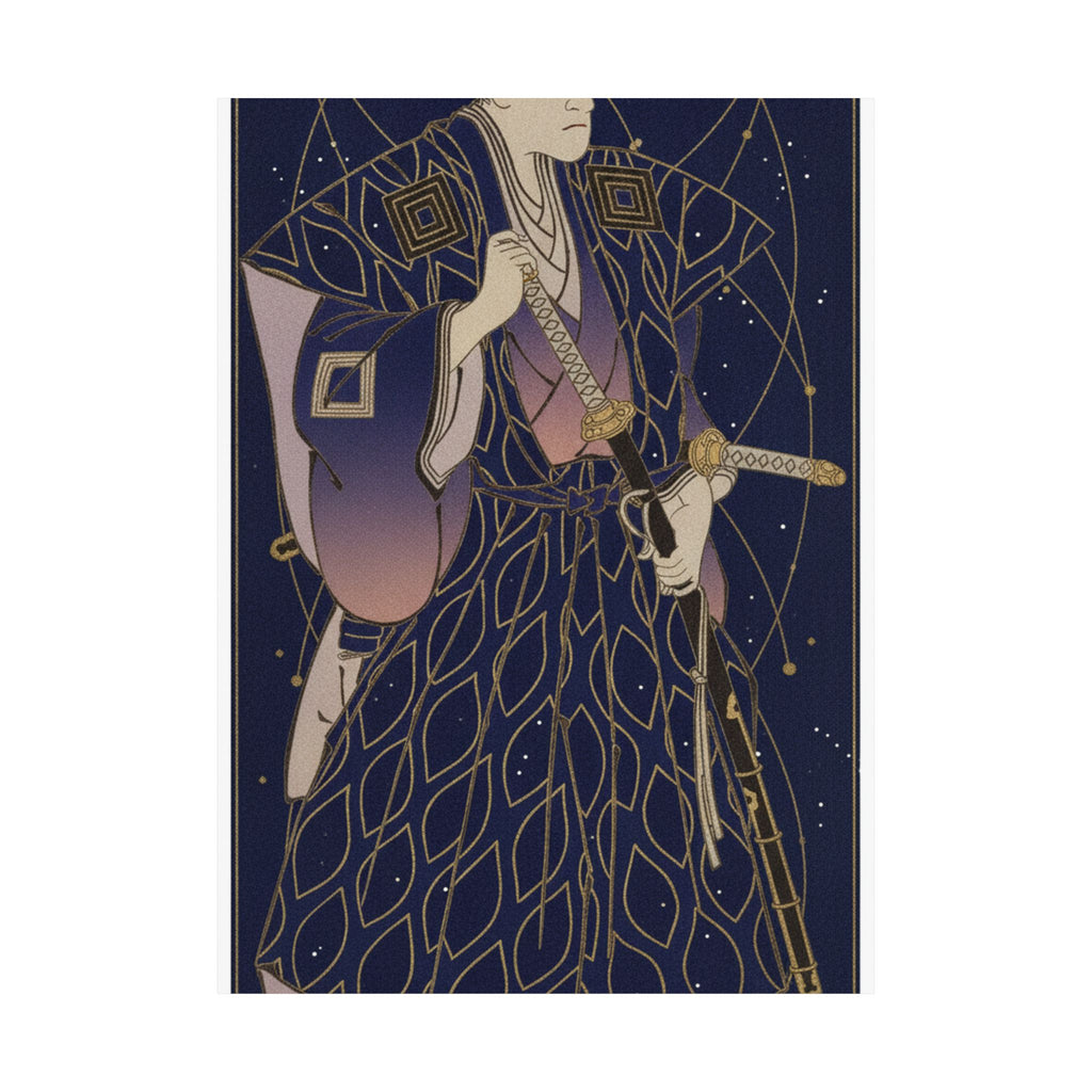 Celestial — Ichikawa Danjuro Vi As Funa Bansaku,Son Of Fuwa Banzayemon — Matte Poster