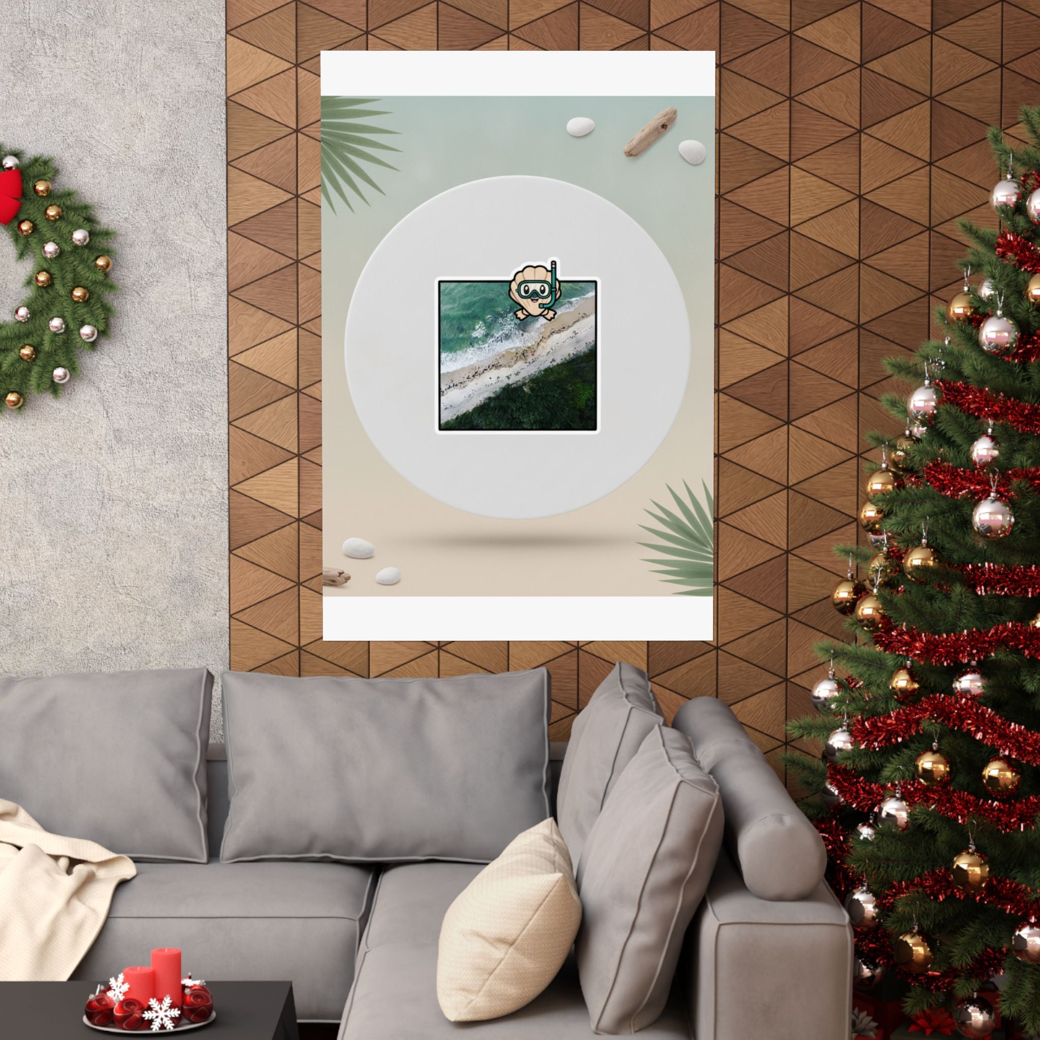 Product Marketing — Beach — Matte Poster