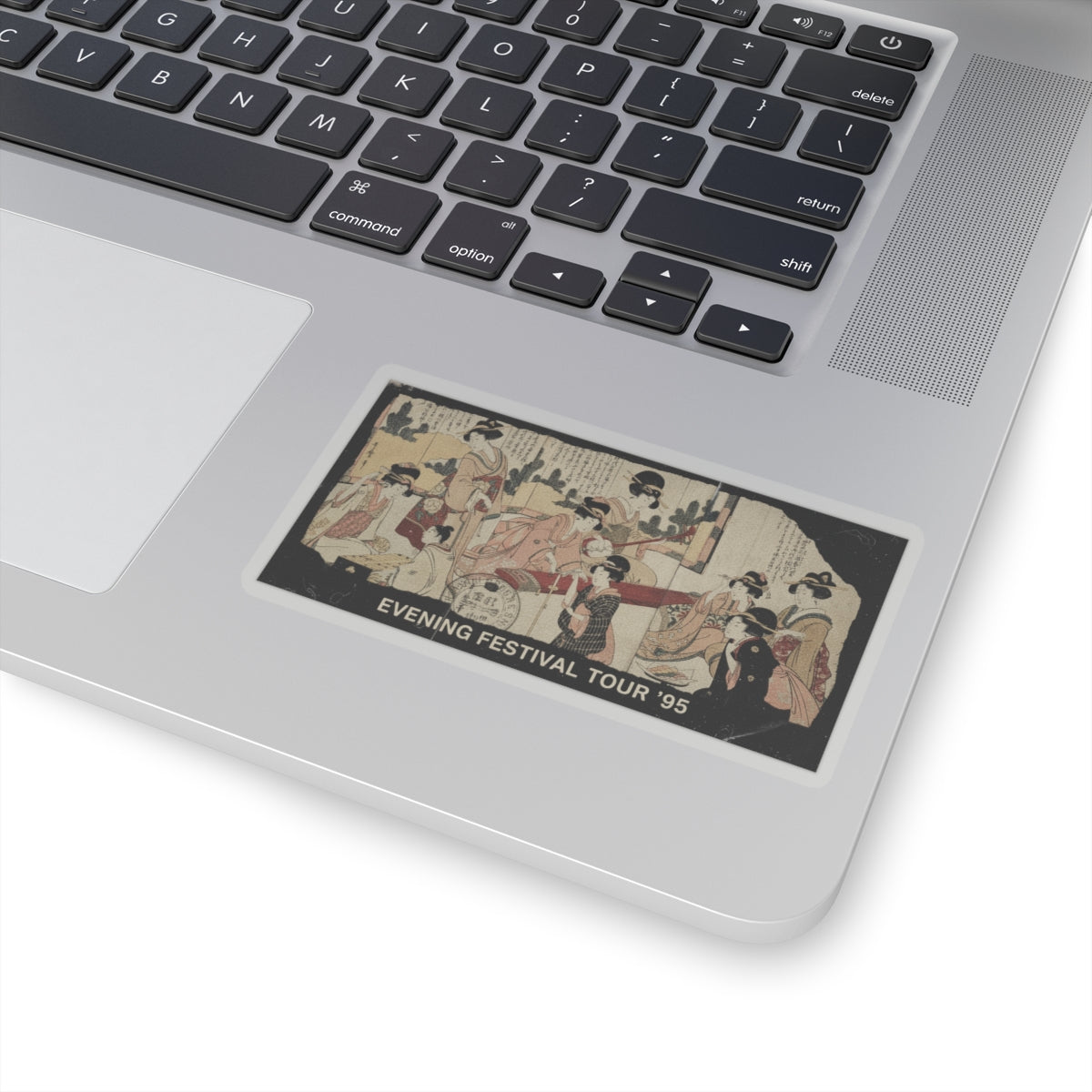 Vintage Bootleg — A Merry Evening Party — Kiss-Cut Sticker