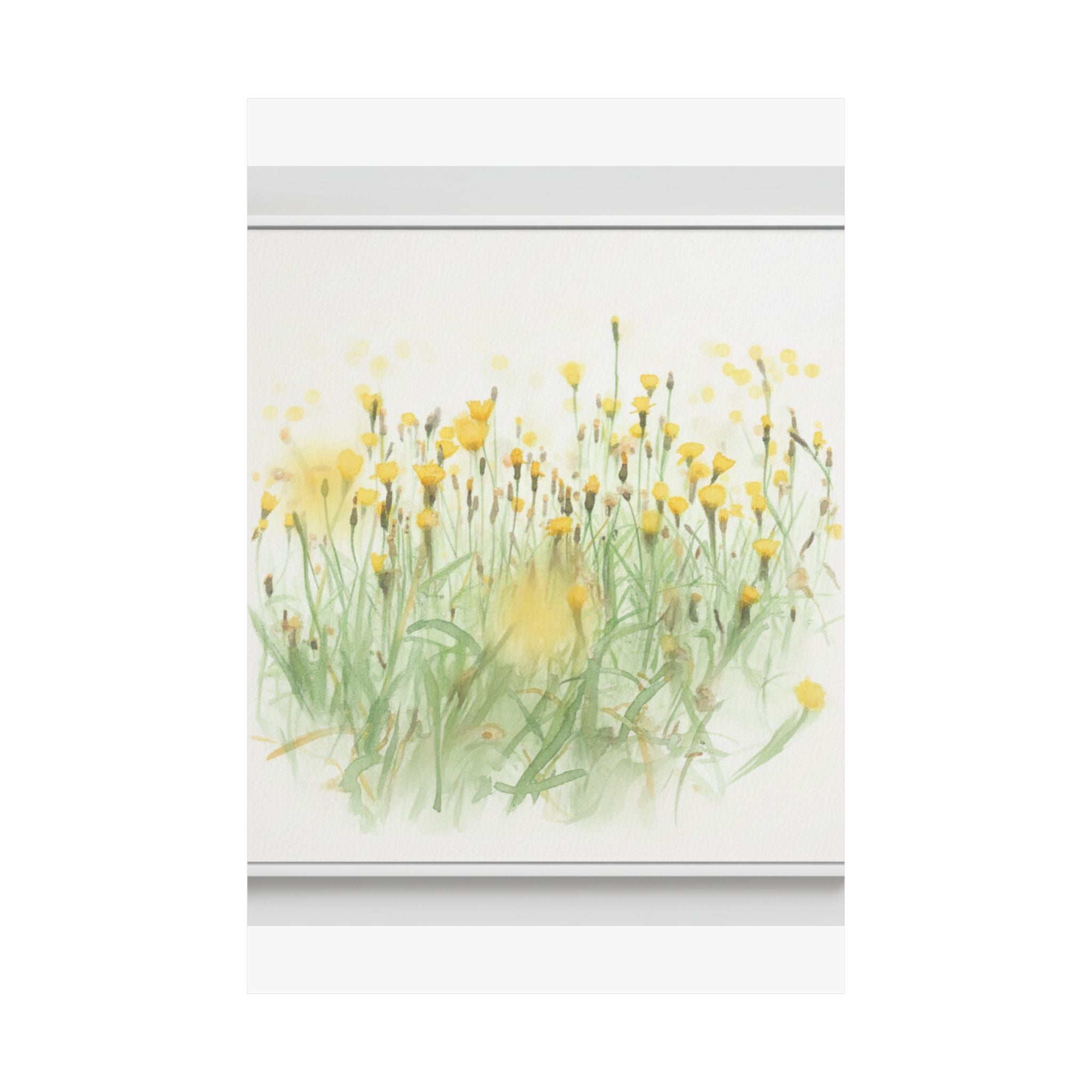 Watercolor — Flower — Matte Poster