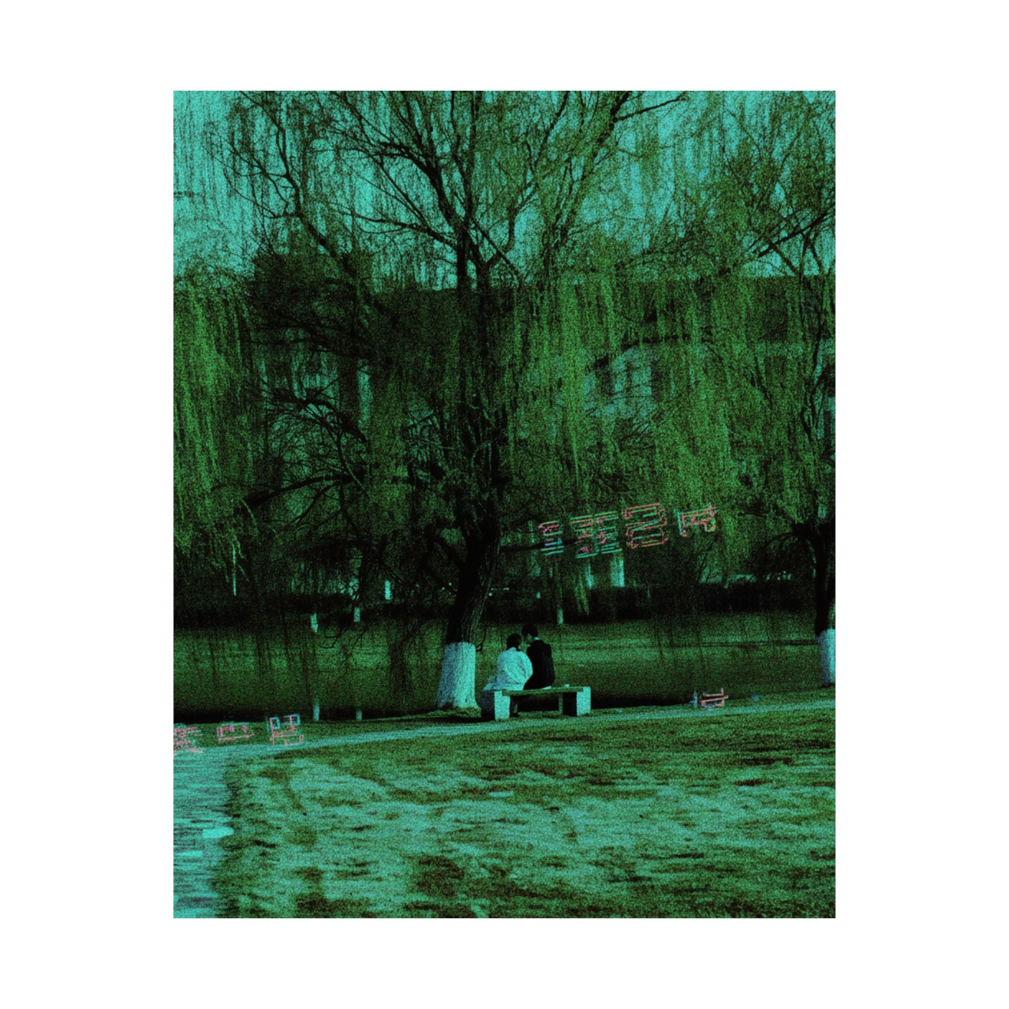 Glitch Culture — Person — Matte Poster