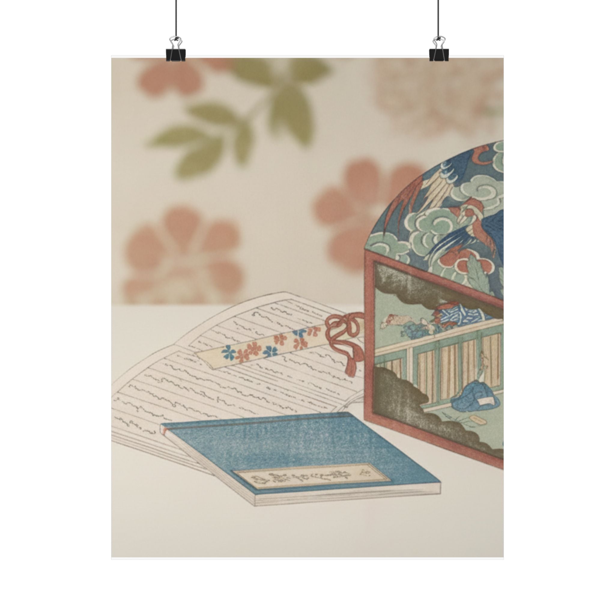 Product Marketing — Box And Books — Matte Poster