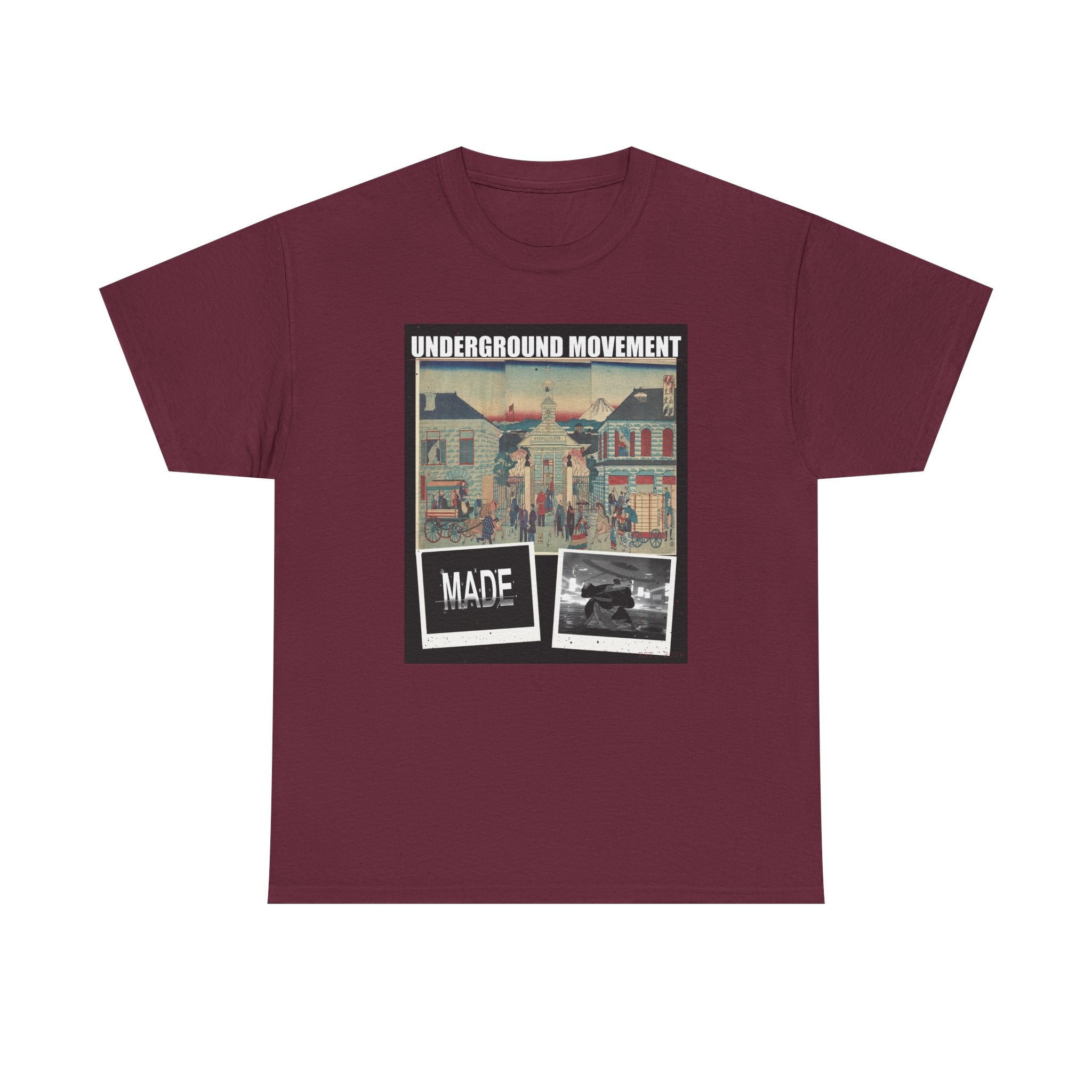 UNDERGROUND MOVEMENT graphic tee — product view 4