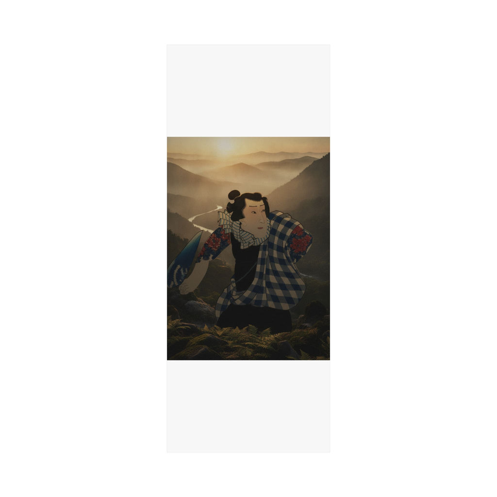 Scenic Nature — Ichimura Takenojō V As Yukanba Kozō Kichiza, From A Modern Water Margin (Kinsei  — Matte Poster