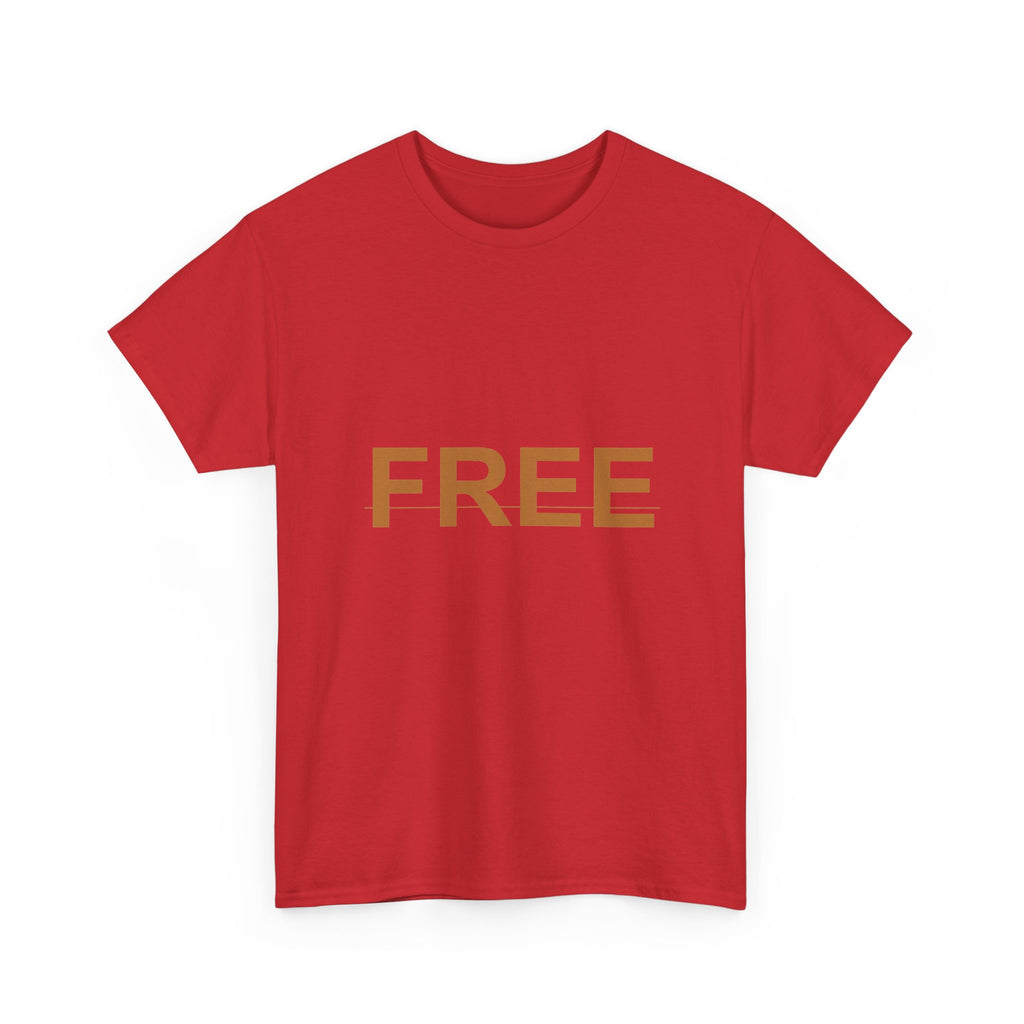 FREE Minimal Rust Serif Typography Graphic Tee