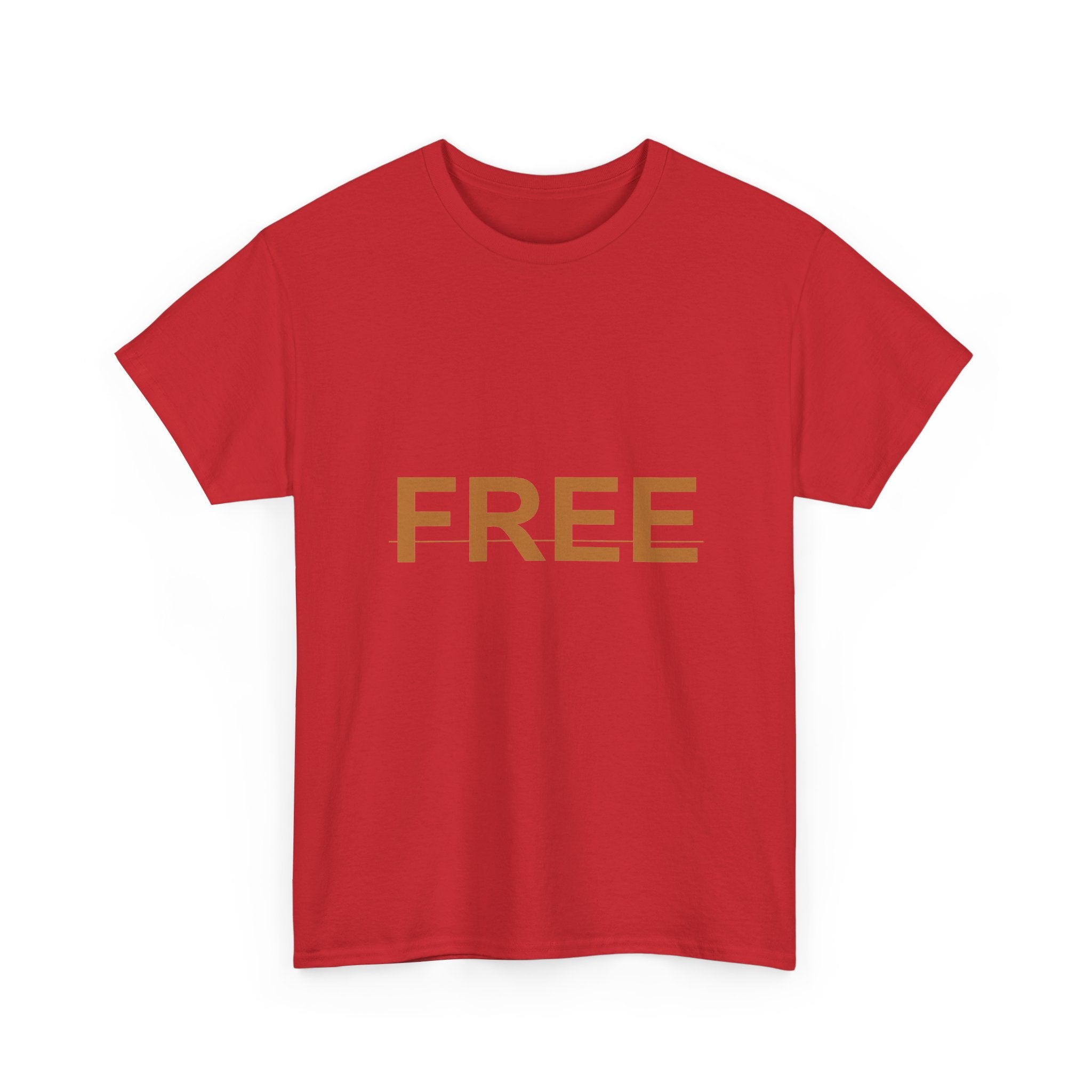 FREE Minimal Rust Serif Typography Graphic Tee
