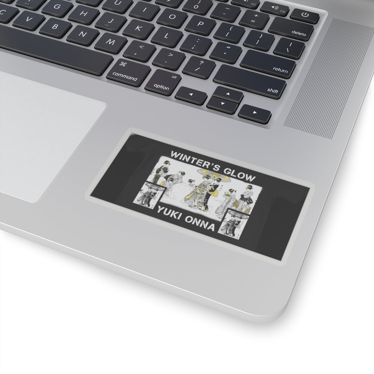 Streetwear Collage — Courtesans And Attendants Making A Giant Snowball — Kiss-Cut Sticker