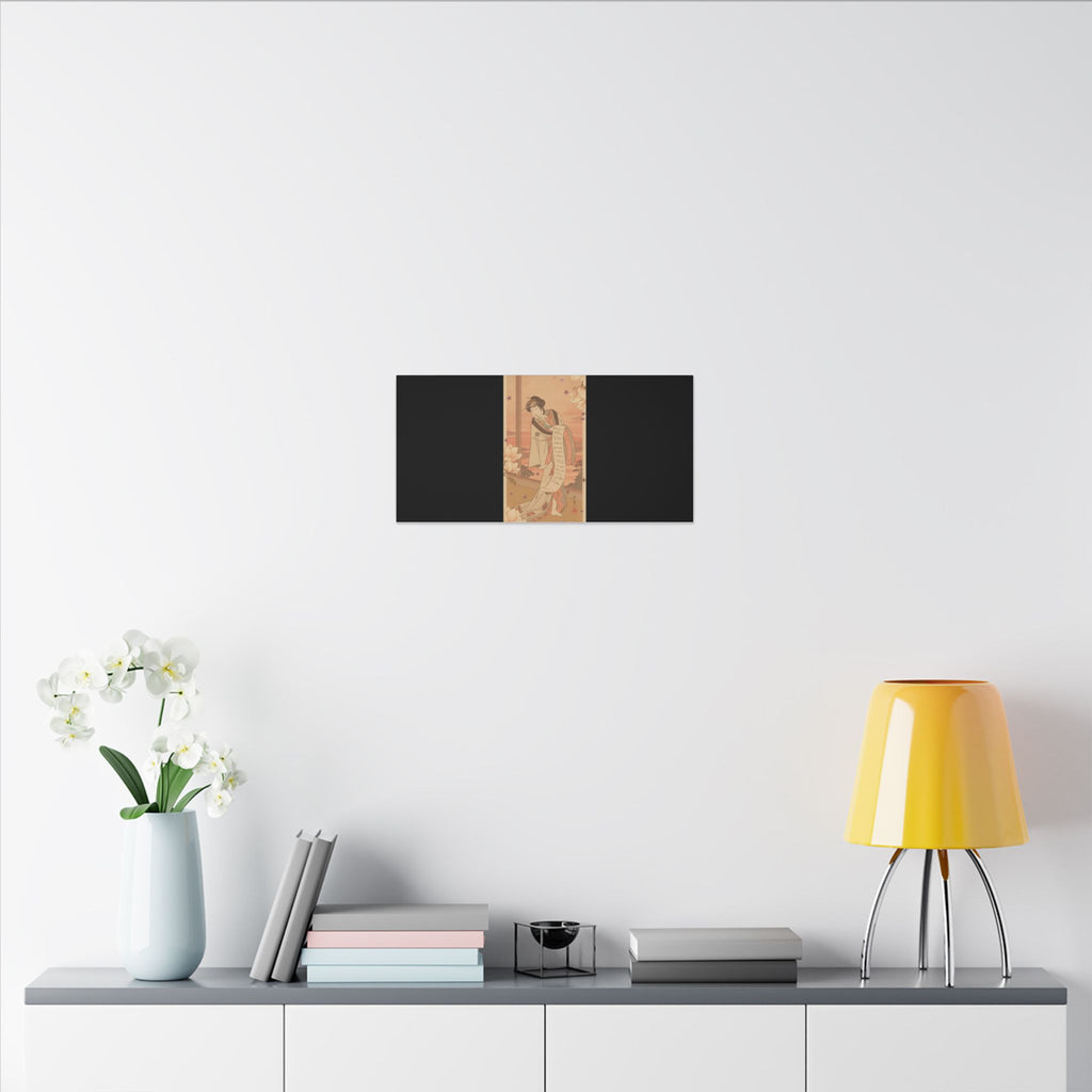 STREET CERTIFIED | The Second Yamashito Kinsaku As A Courtesan Standing In A Room — Matte Canvas