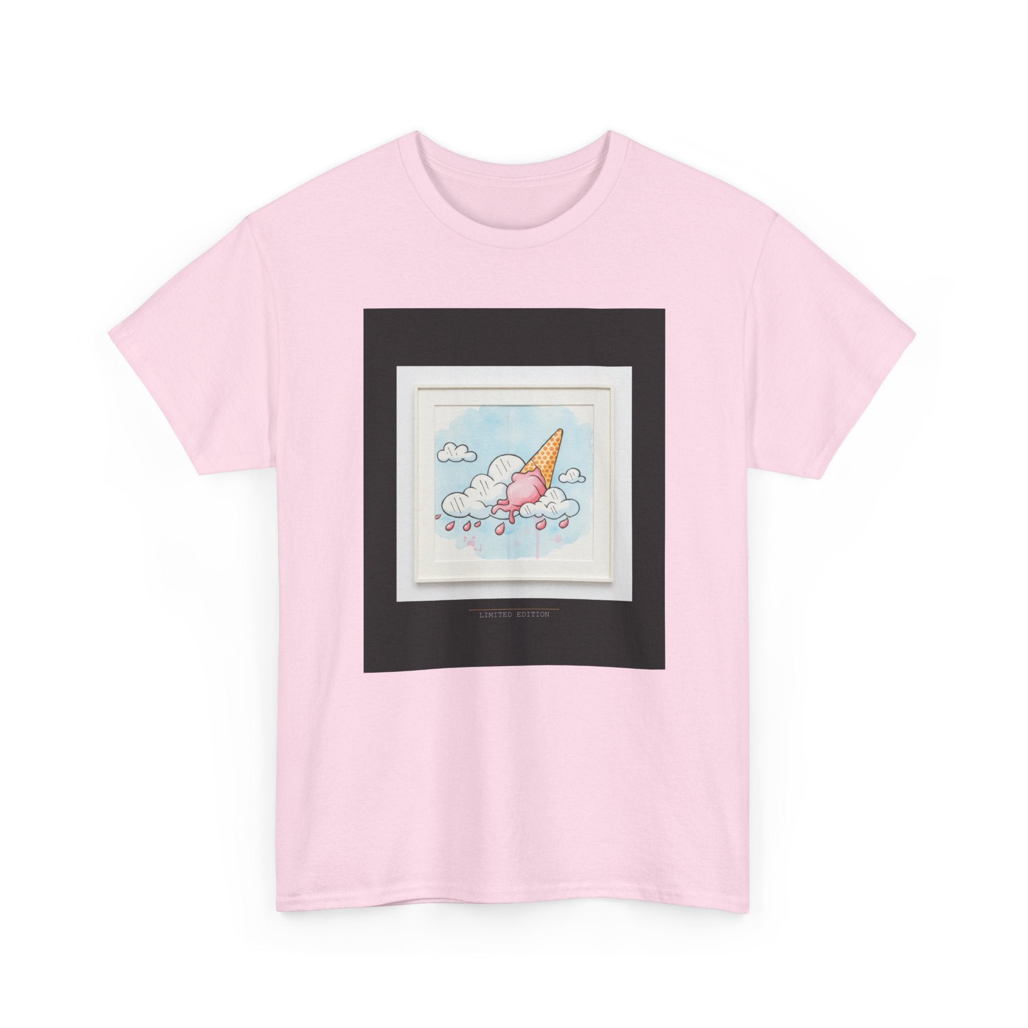 Melting Ice Cream Cloud Watercolour Graphic Tee