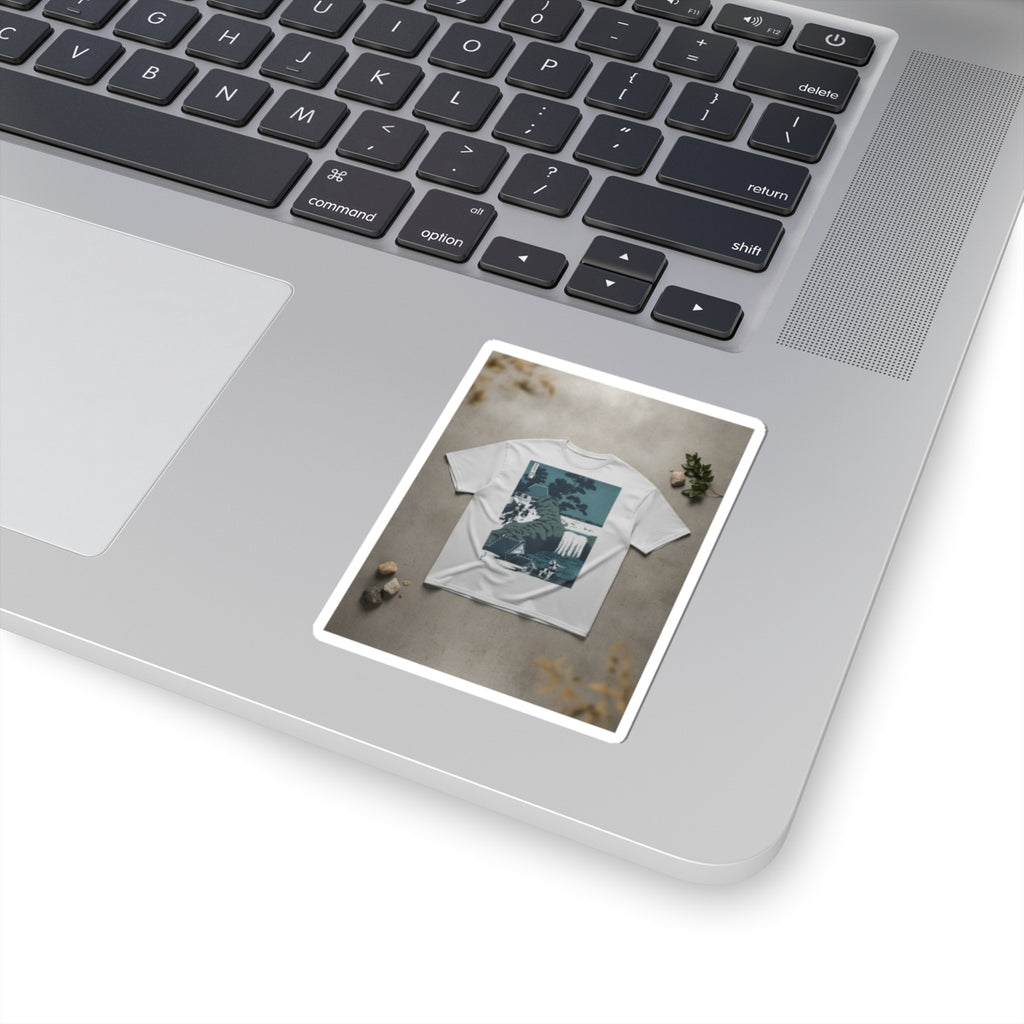 Product Marketing — Fall Of Aoiga Oka, Yedo — Kiss-Cut Sticker