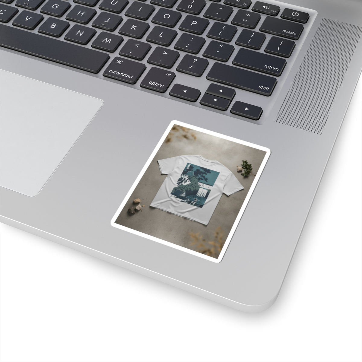 Product Marketing — Fall Of Aoiga Oka, Yedo — Kiss-Cut Sticker