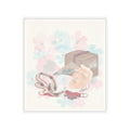 Watercolor — Mask And Other Objects For The Noh Dance — Kiss-Cut Sticker