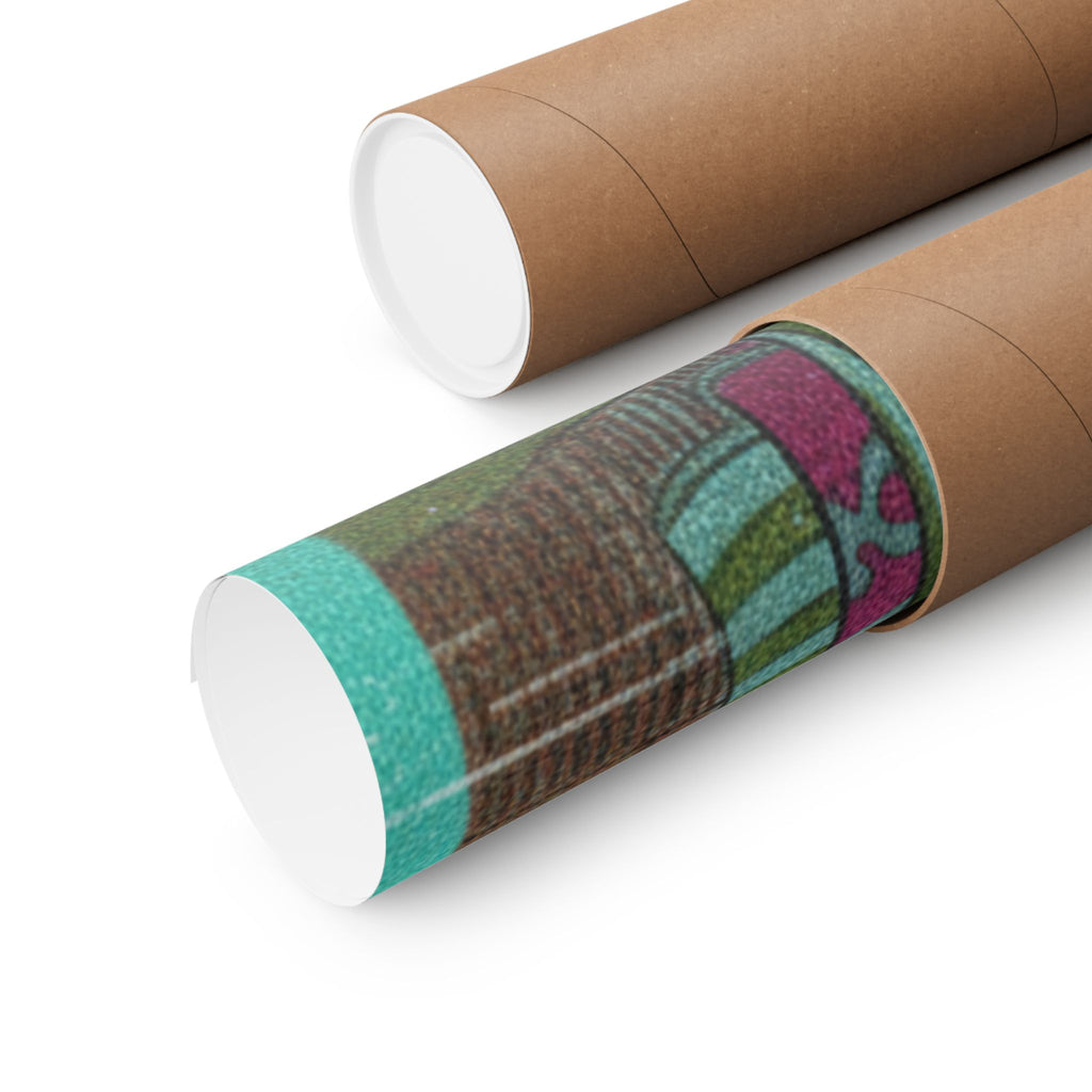 Glitch Culture — The First Nakamura Nakazo As An Unarmed Man Standing In A Dramatic Pose — Matte Poster