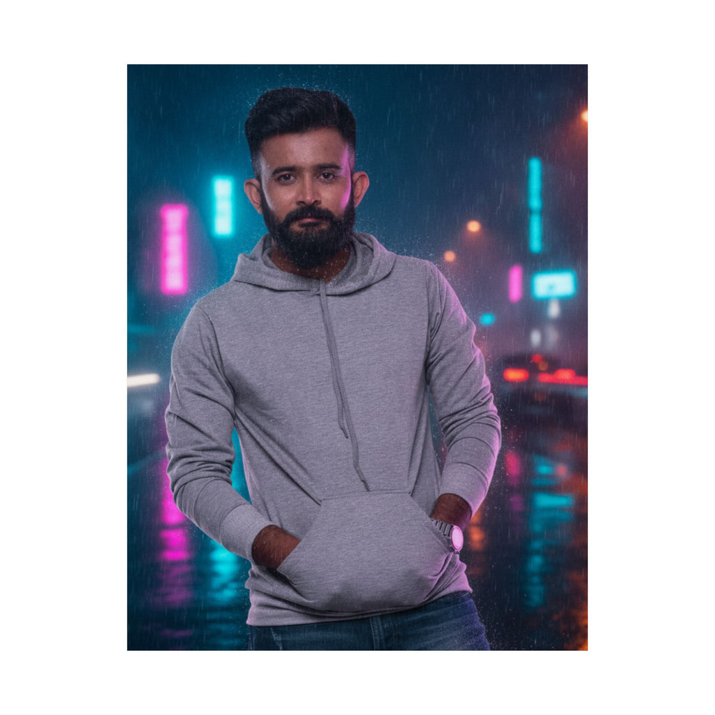 Neon Noir — Person — Matte Poster